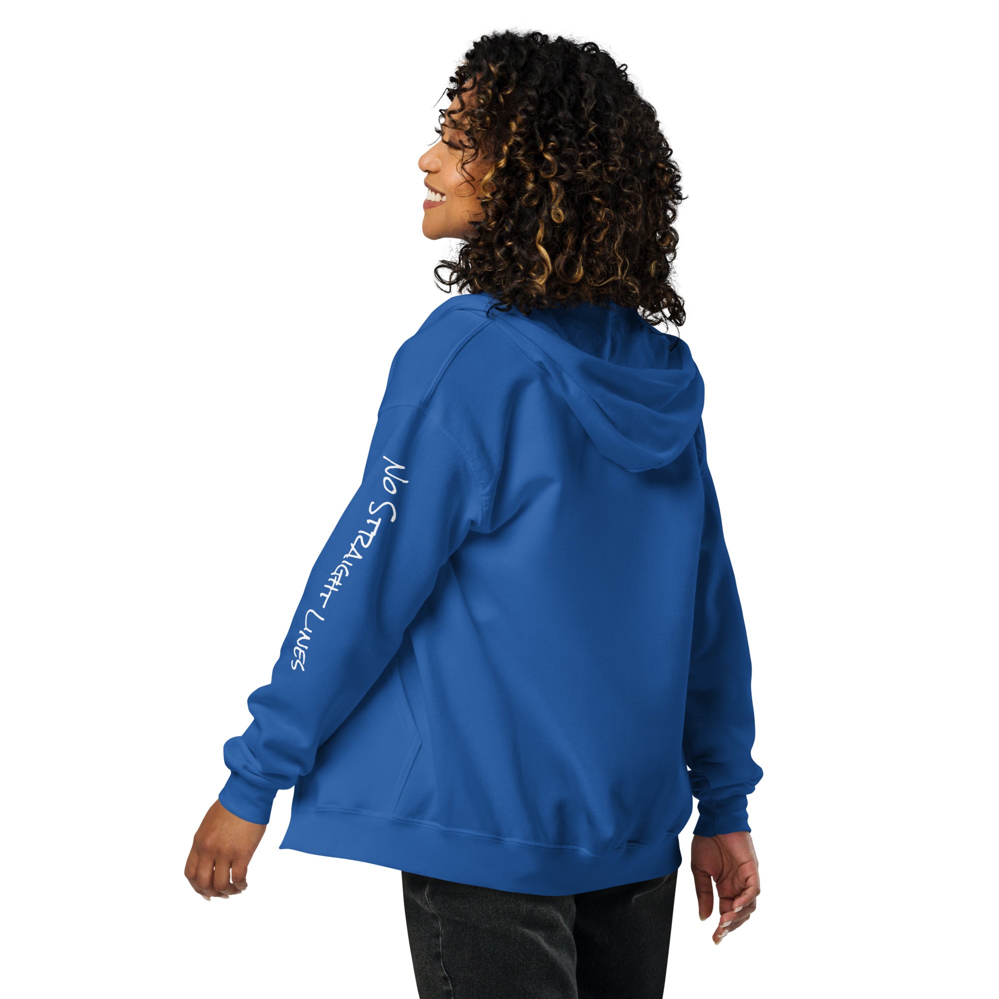 TBB Zip Hoodie- Plain Back Dark