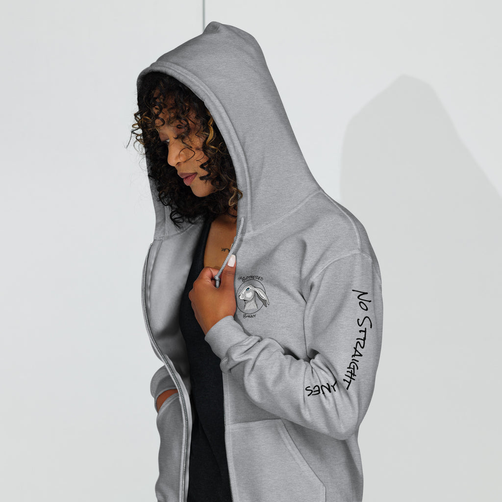 TBB Zip Hoodie- Logo Back Light