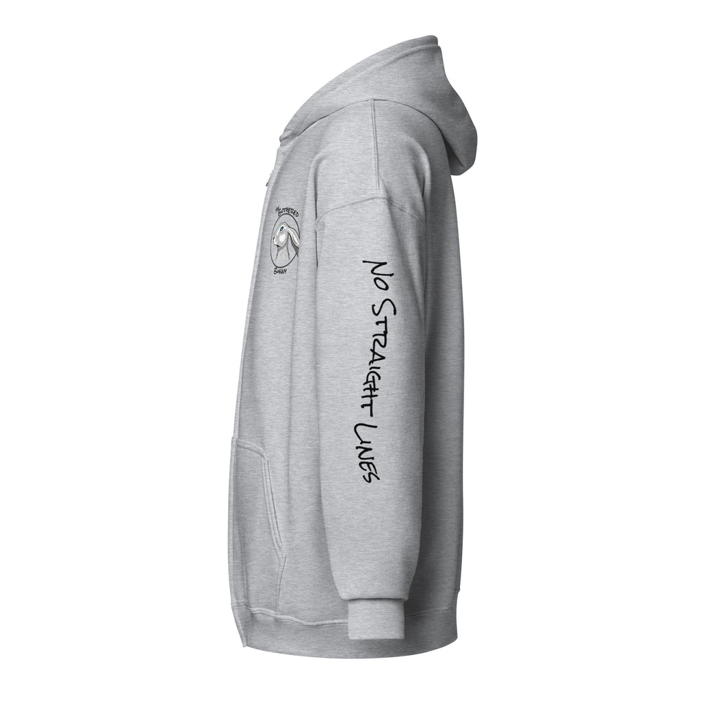 TBB Zip Hoodie- Plain Back Light