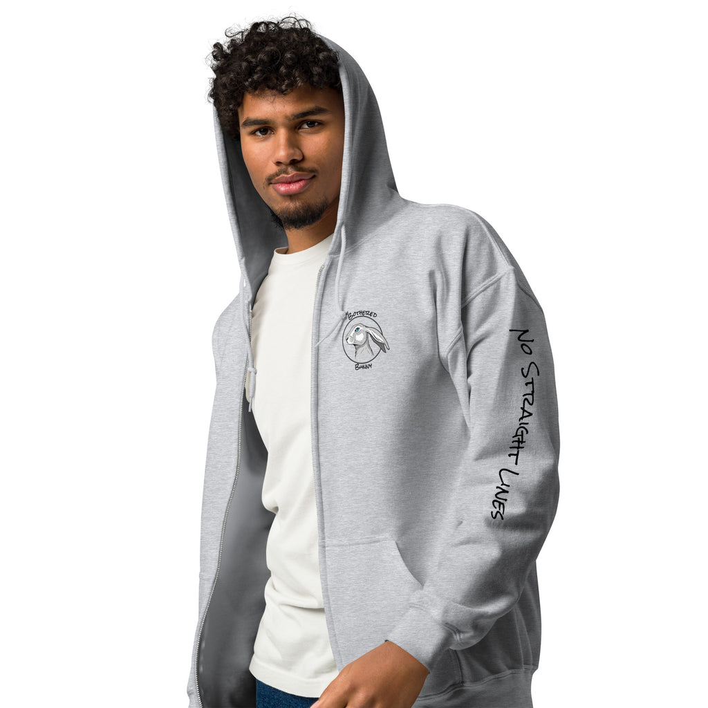 TBB Zip Hoodie- Plain Back Light