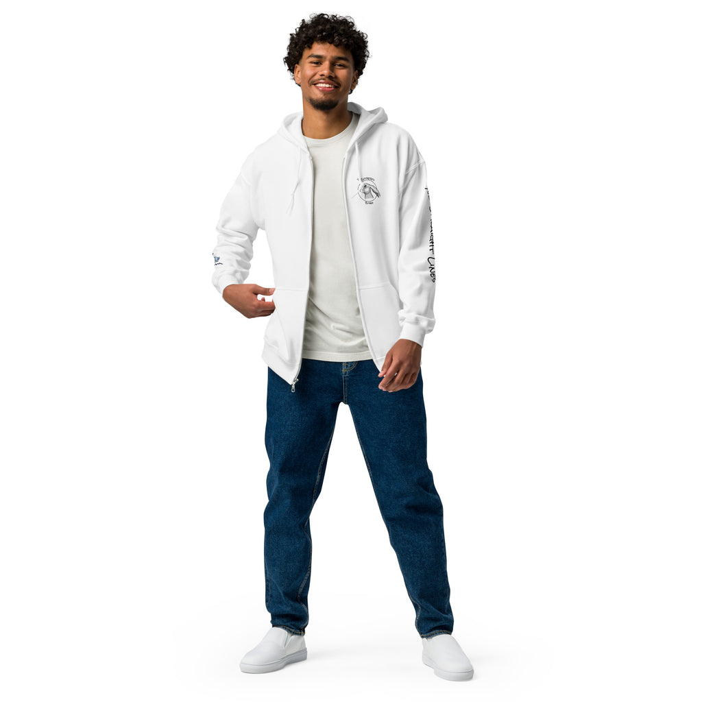 TBB Zip Hoodie- Logo Back Light