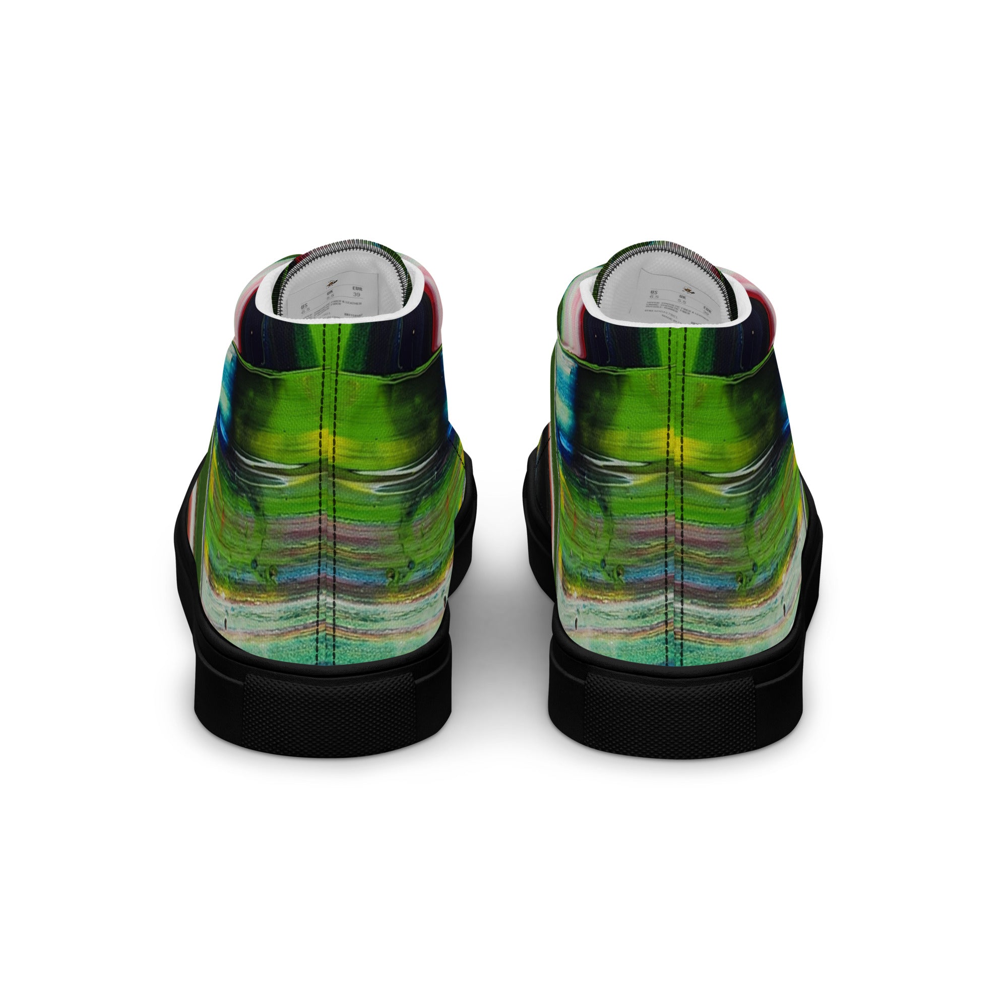 Womyn's High Top- Circus Green
