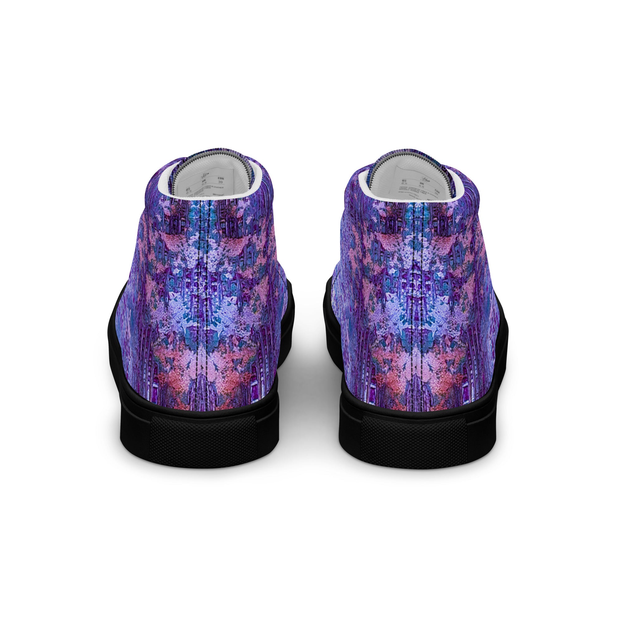 Womyn's High Top- Weave Purple