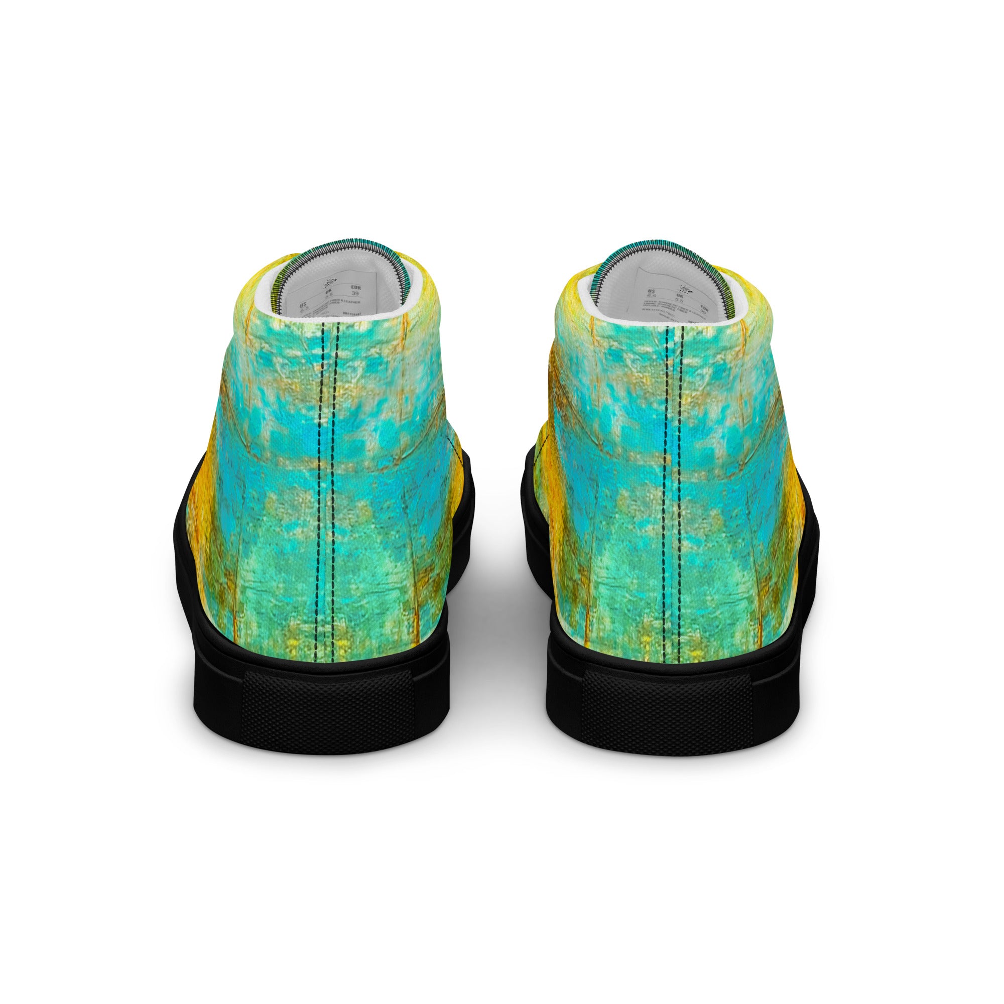 Womyn's High Top- Bright Earth Flow
