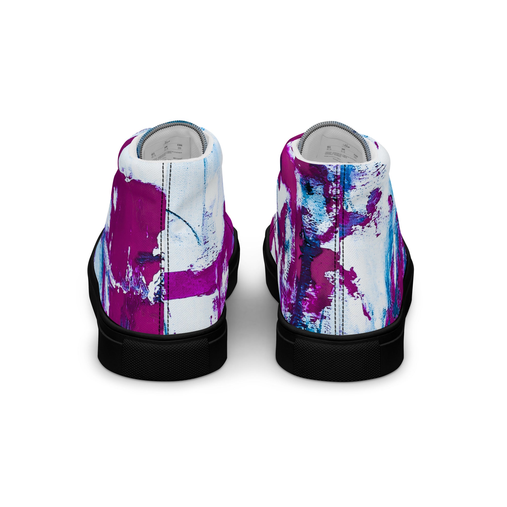 Womyn's High Top- Mismatch Turquoise