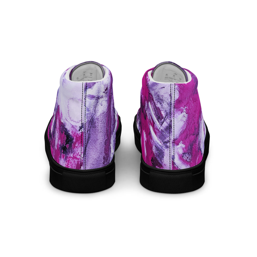 Womyn's High Top- Mismatch Pink
