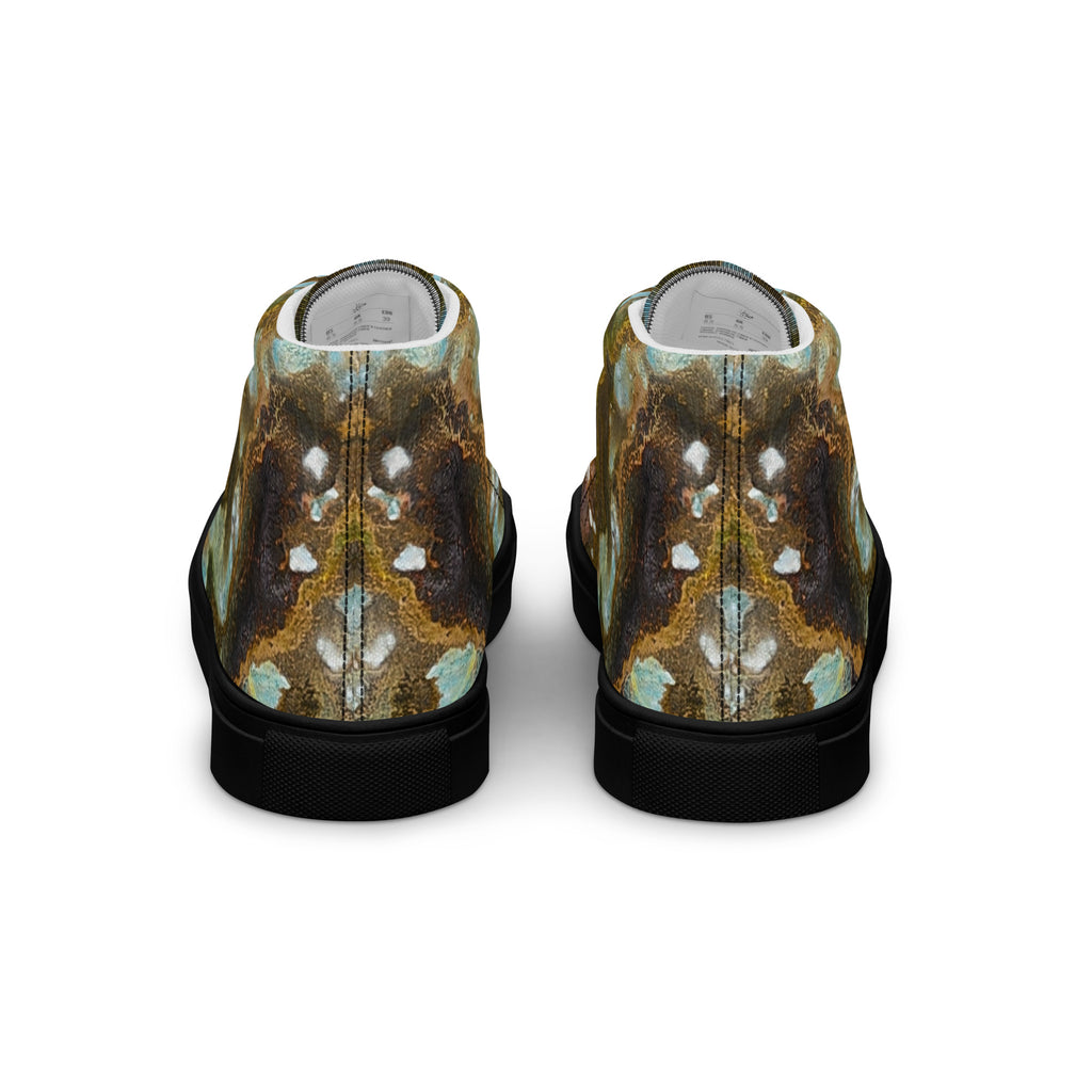 Womyn's High Top- Microscope