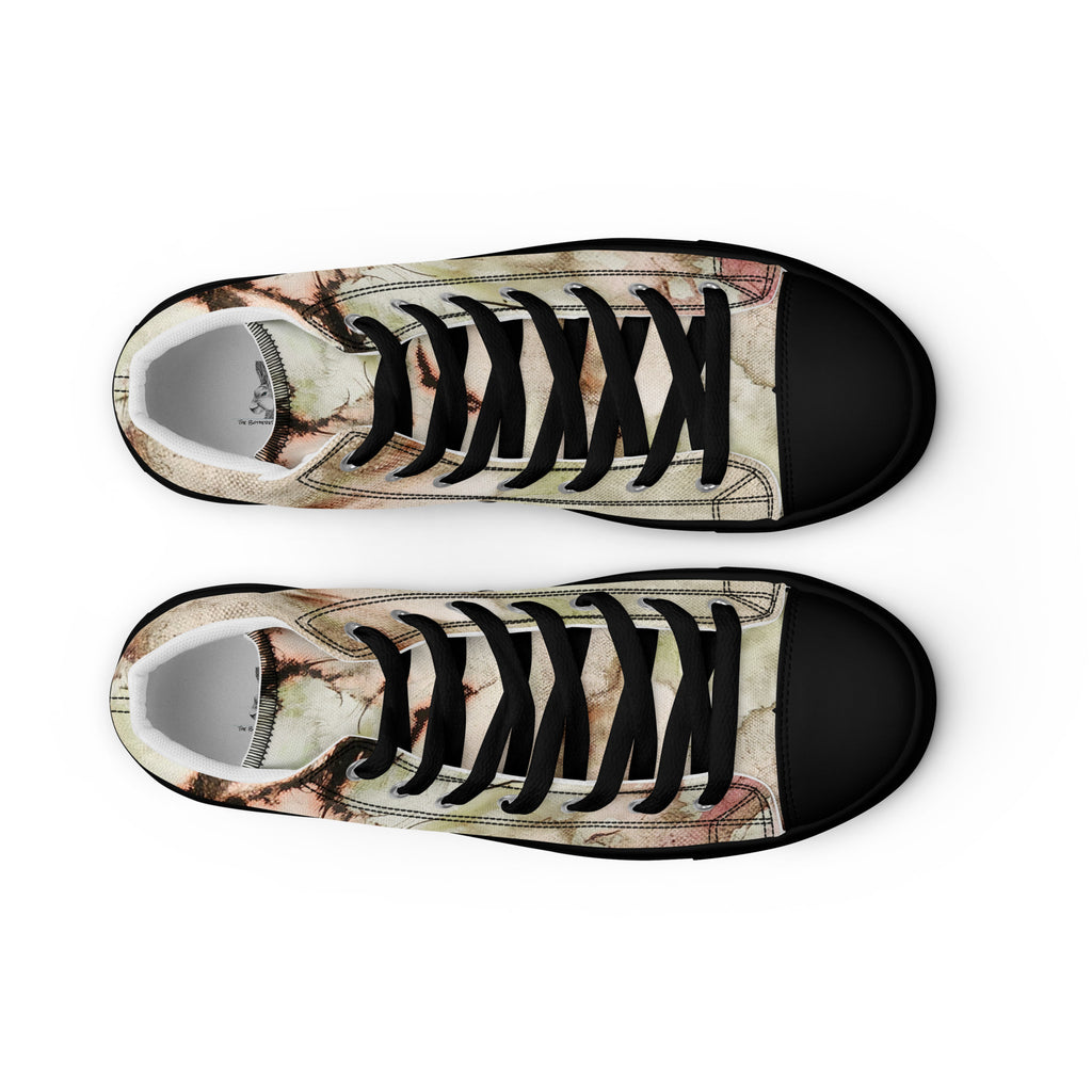 Womyn's High Top- Ink Earth