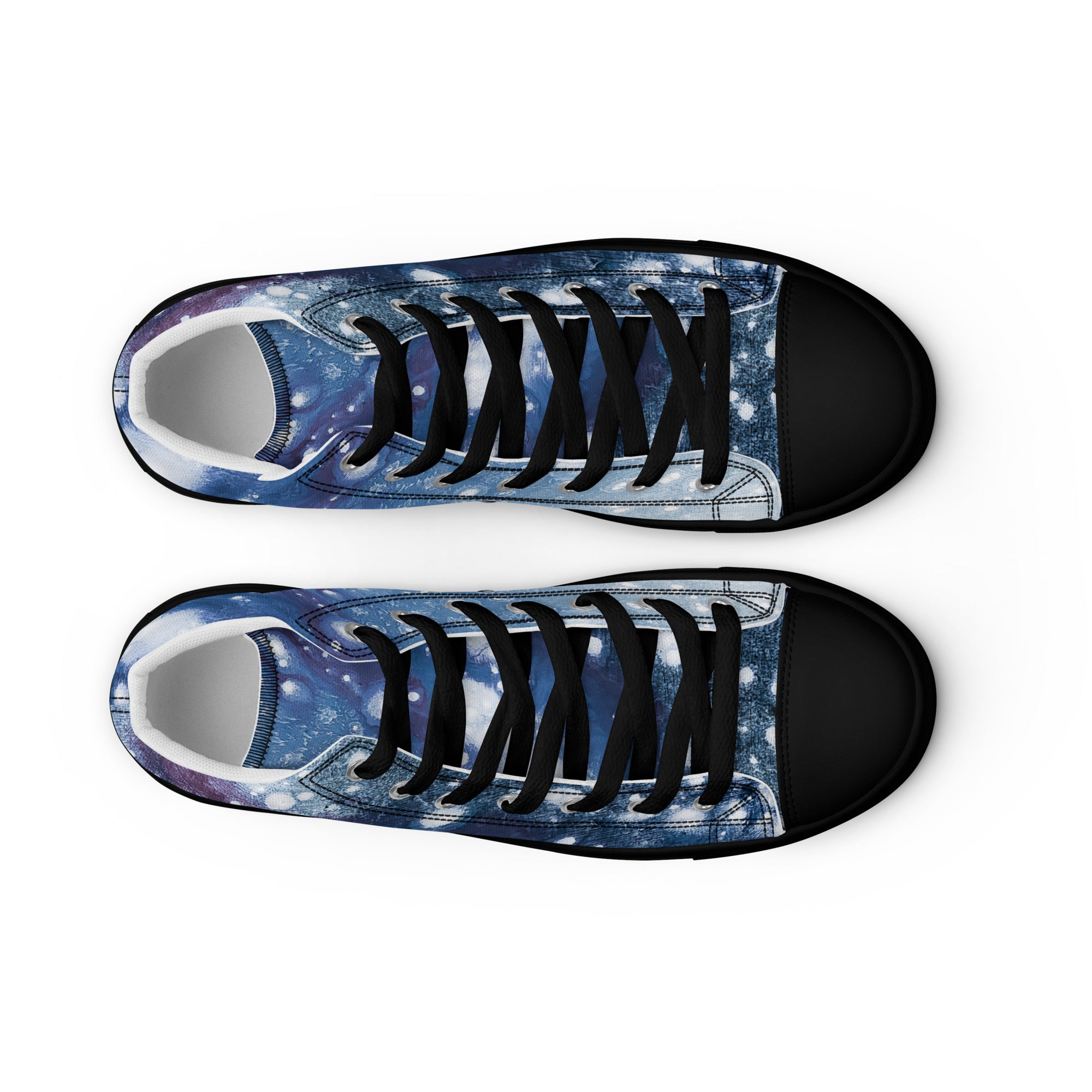 Womyn's High Top- Galaxy Blue