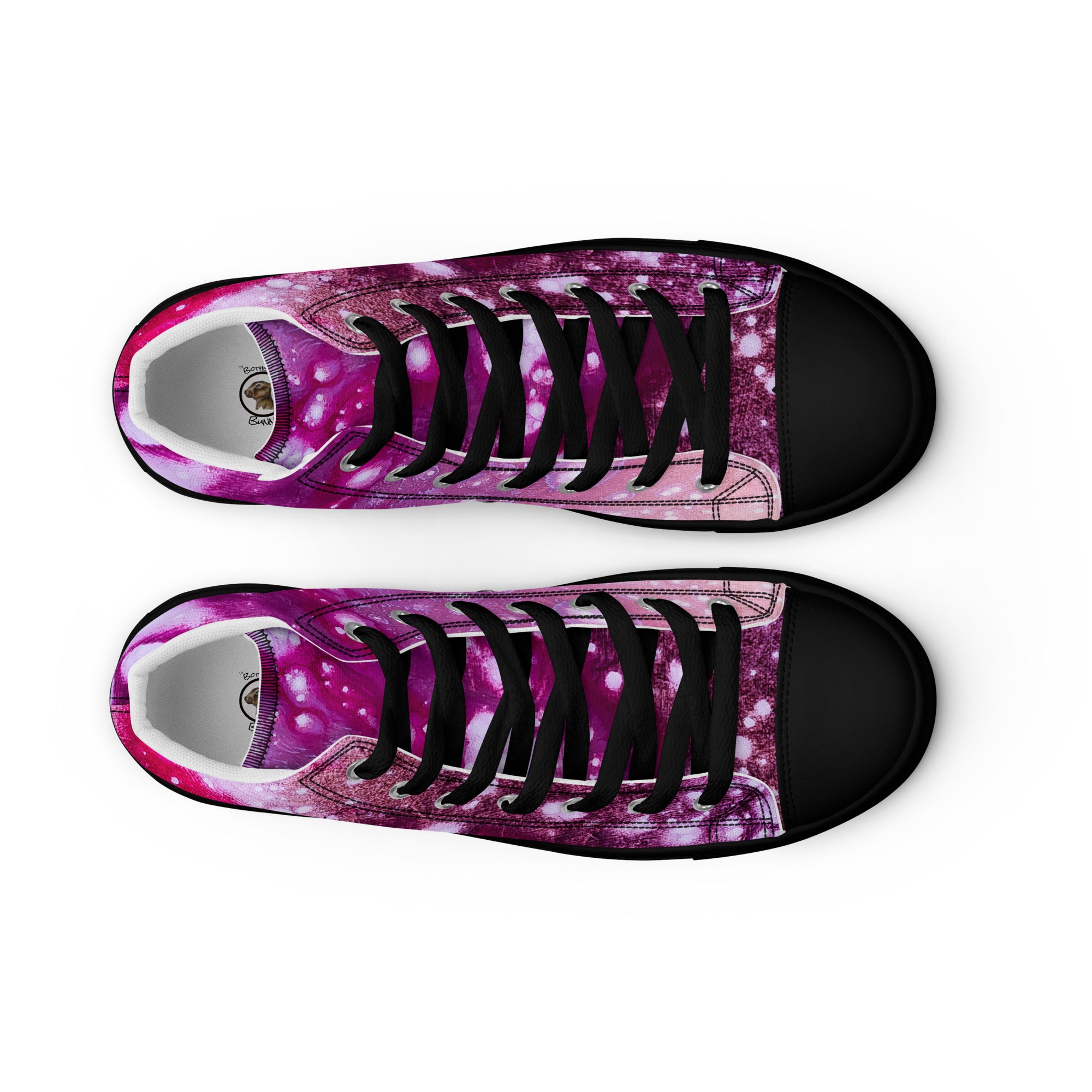 Womyn's High Top- Galaxy Fuchsia