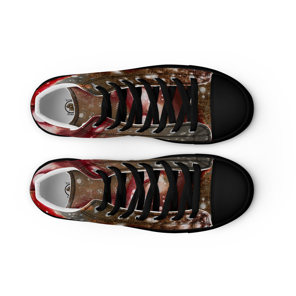 Womyn's High Top- Galaxy Rust