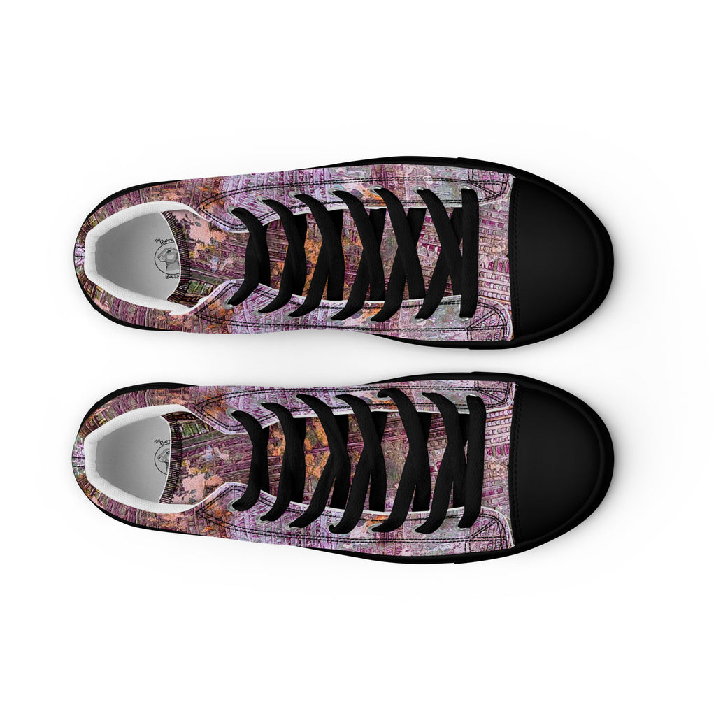 Womyn's High Top- Weave Berry