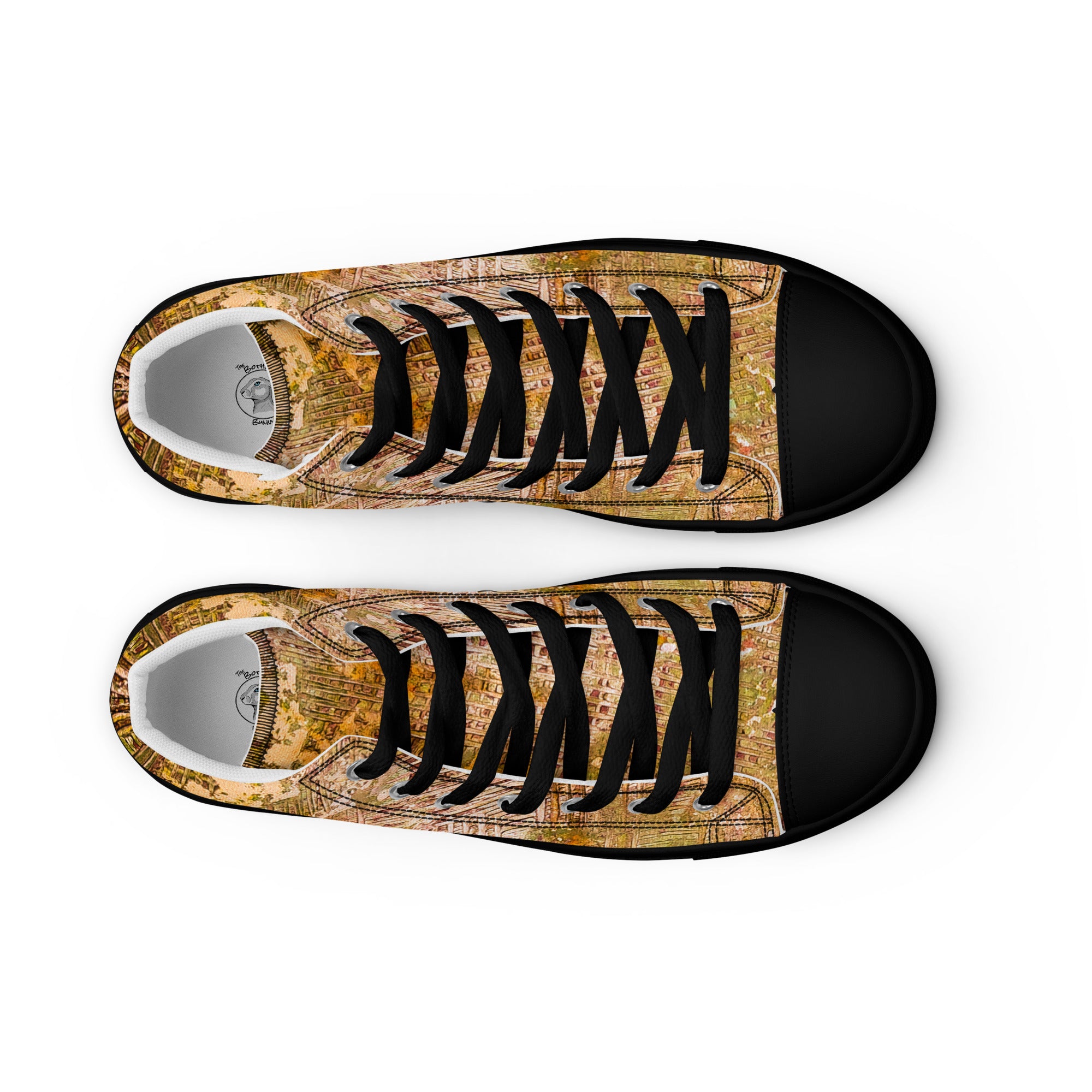 Womyn's High Top- Weave Golden