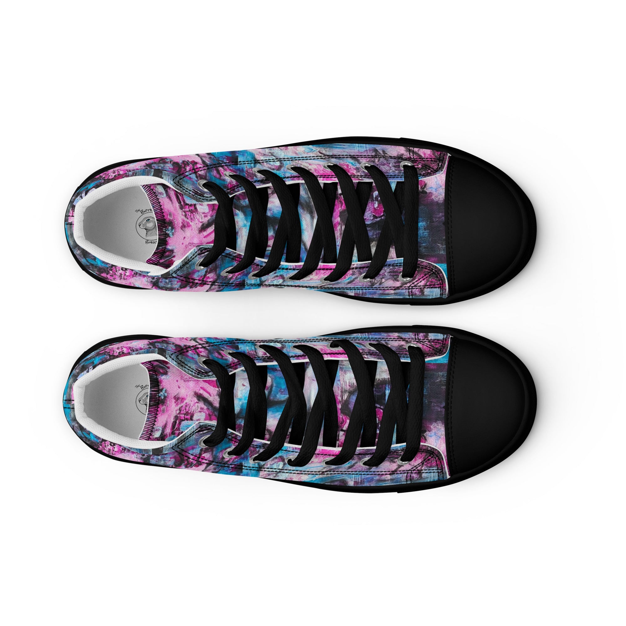 Womyn's High Top- Pink Lady