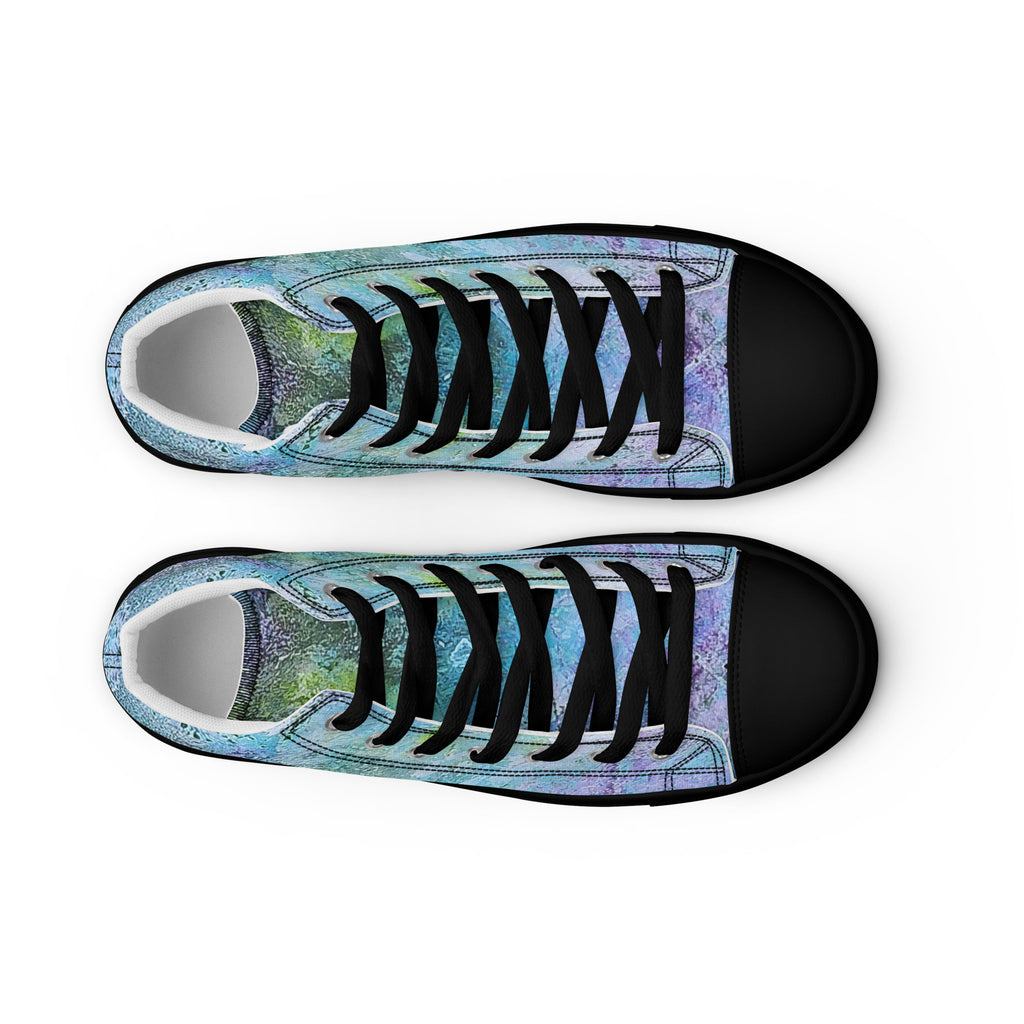 Womyn's High Top- Lagoon
