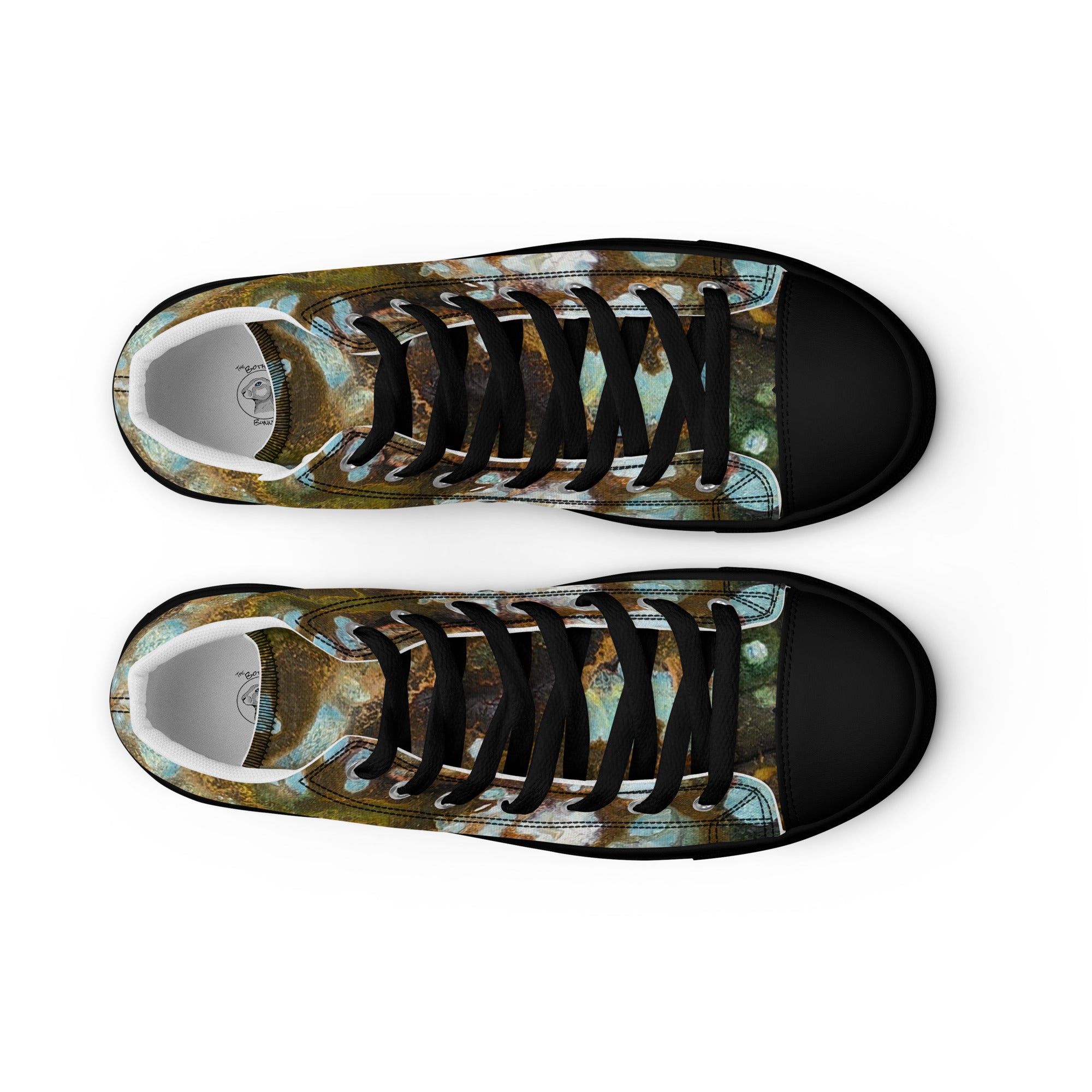 Womyn's High Top- Microscope
