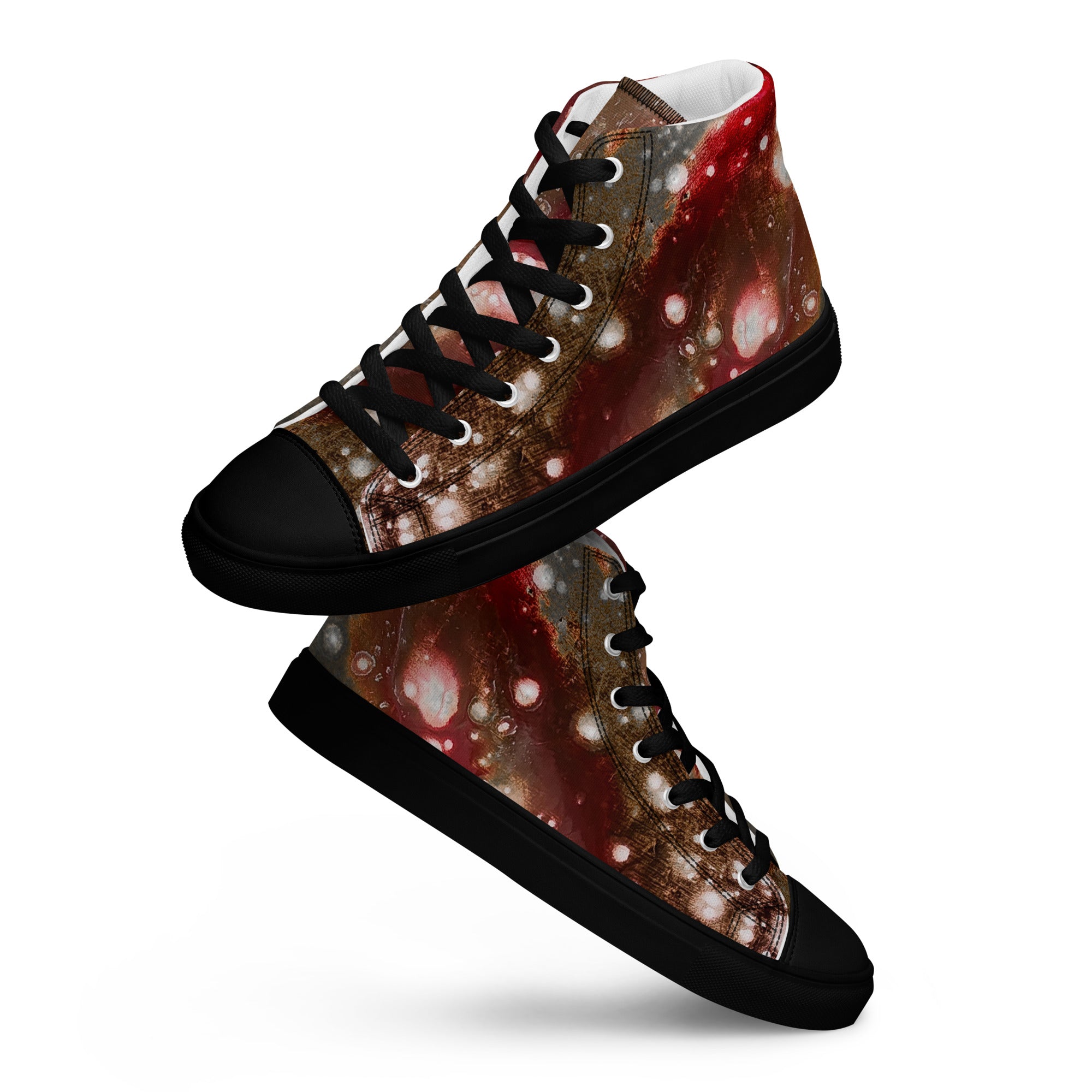 Men's High Top- Galaxy Rust