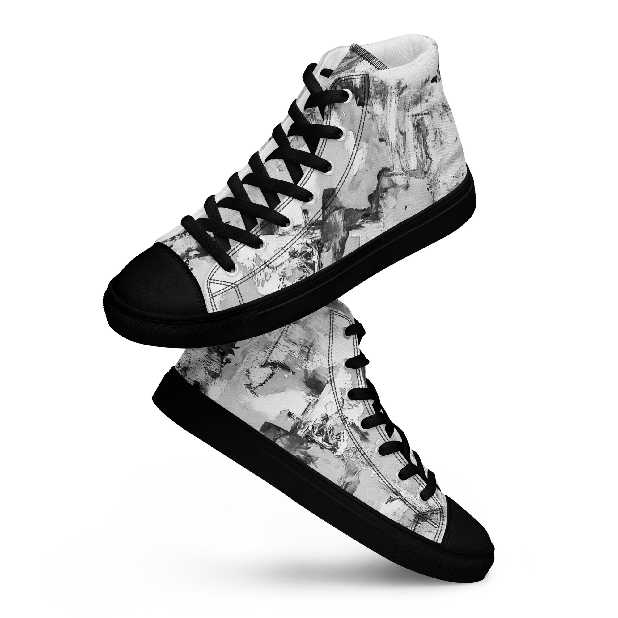 Womyn's High Top- Mismatch Grey