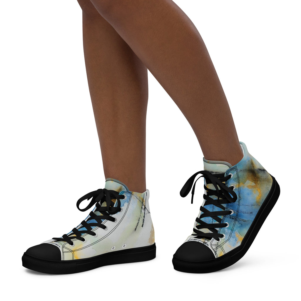 Womyn's High Top- With Caramel
