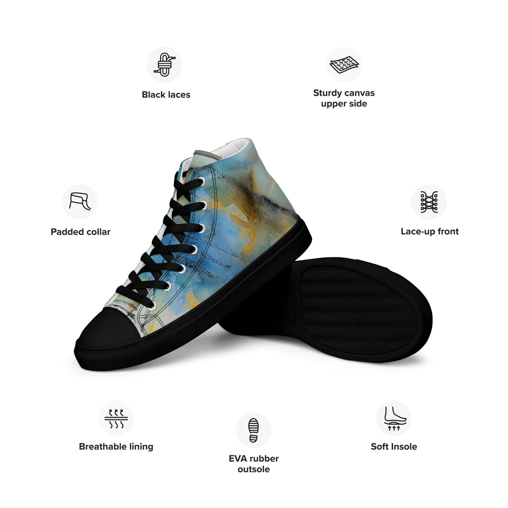 Womyn's High Top- With Caramel