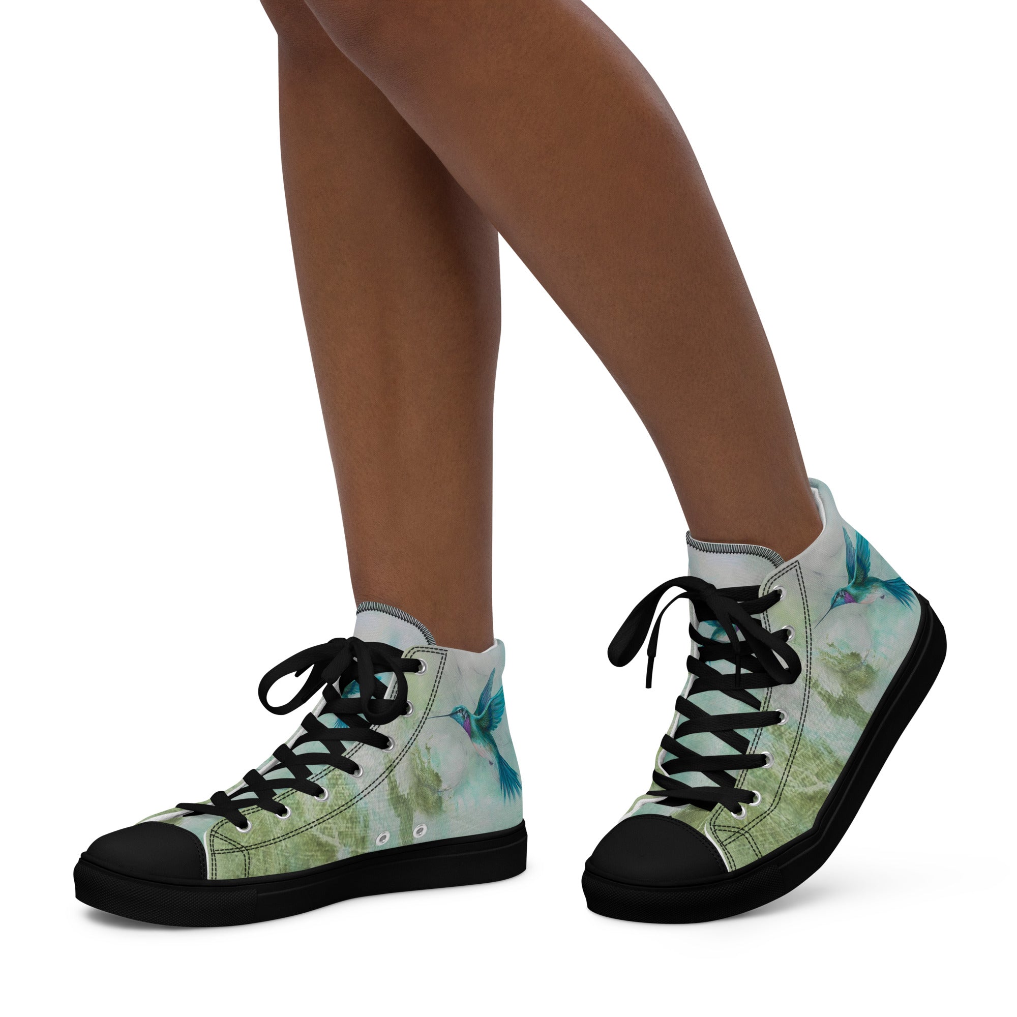 Womyn's High Top- Hummingbird