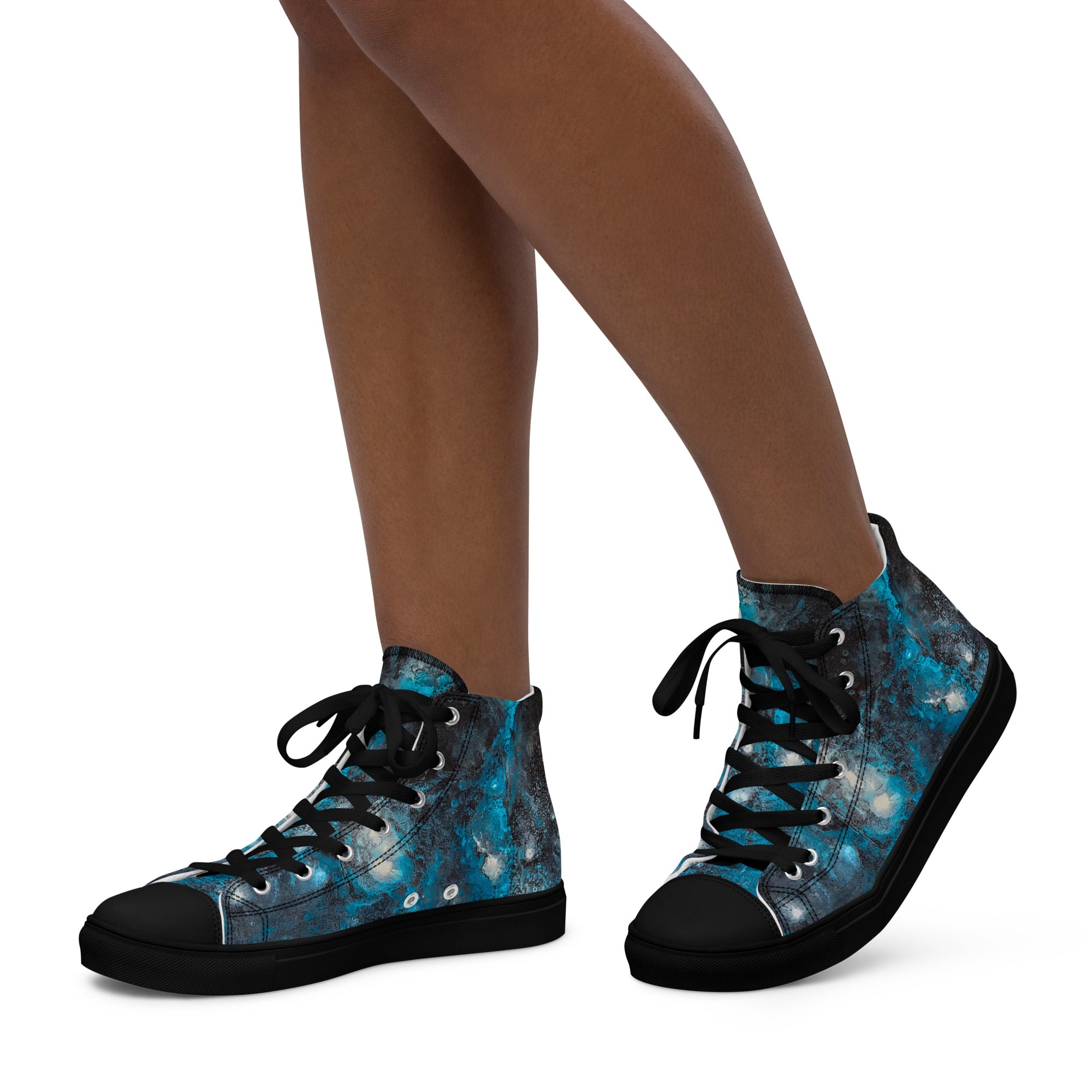 Womyn's High Top- Cosmos
