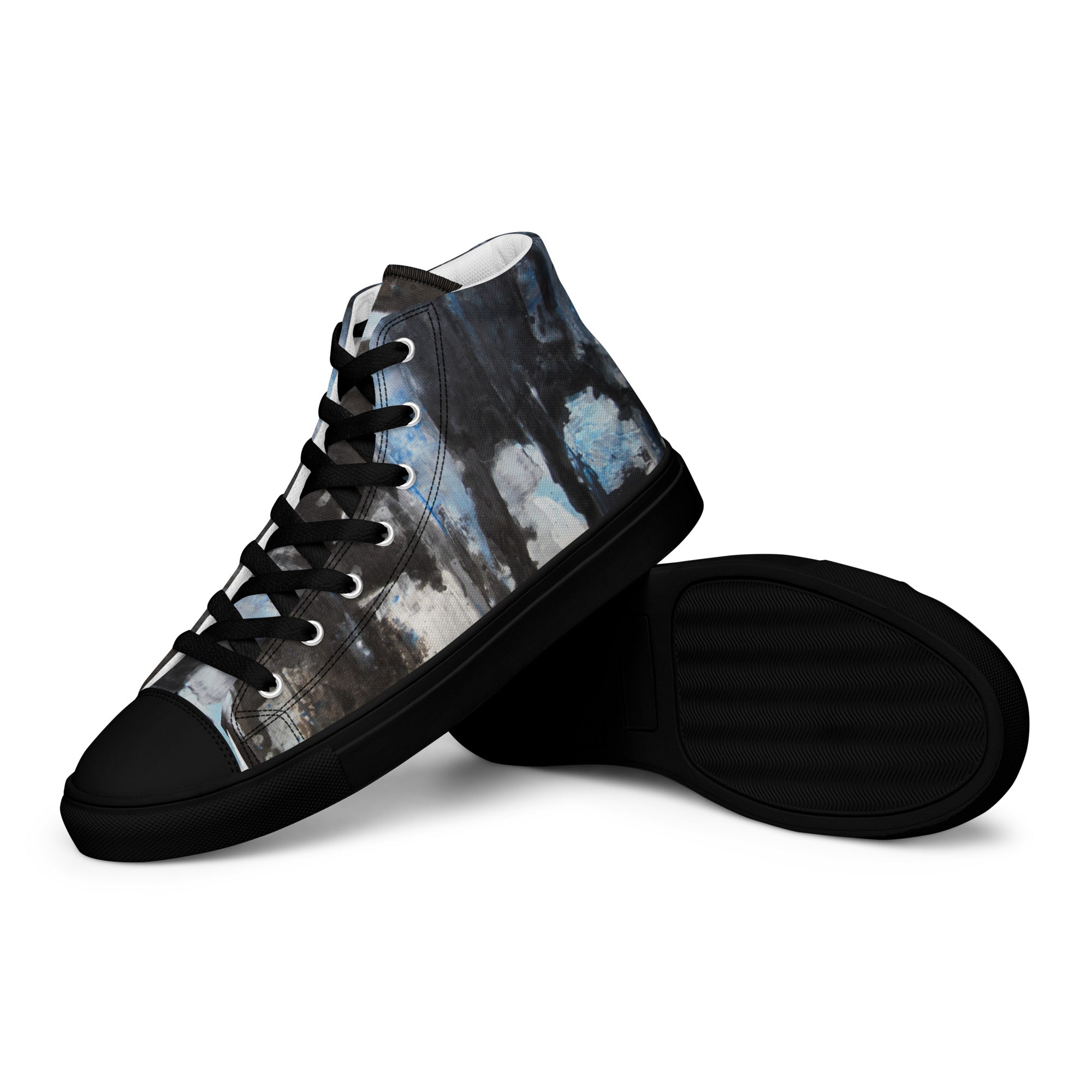 Womyn's High Top- Start with Blue