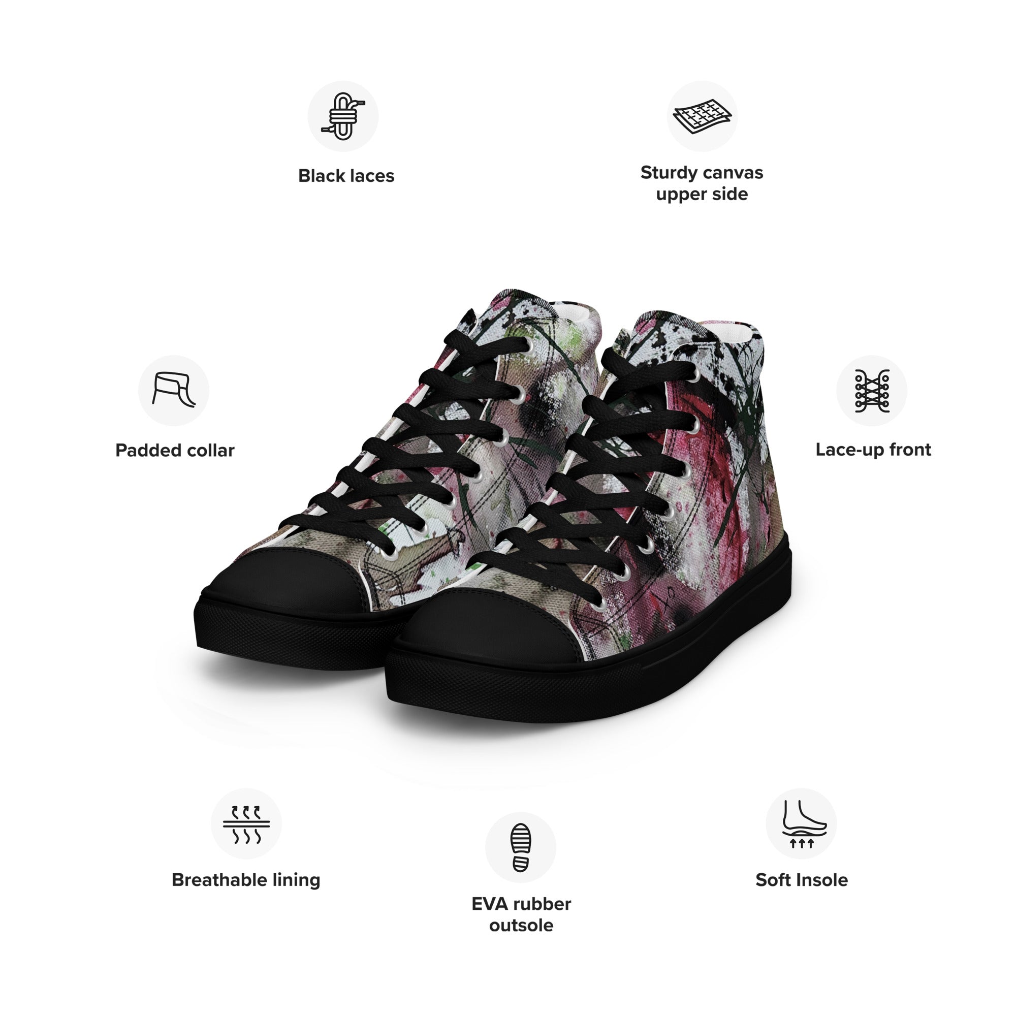 Womyn's High Top- Maddie 3