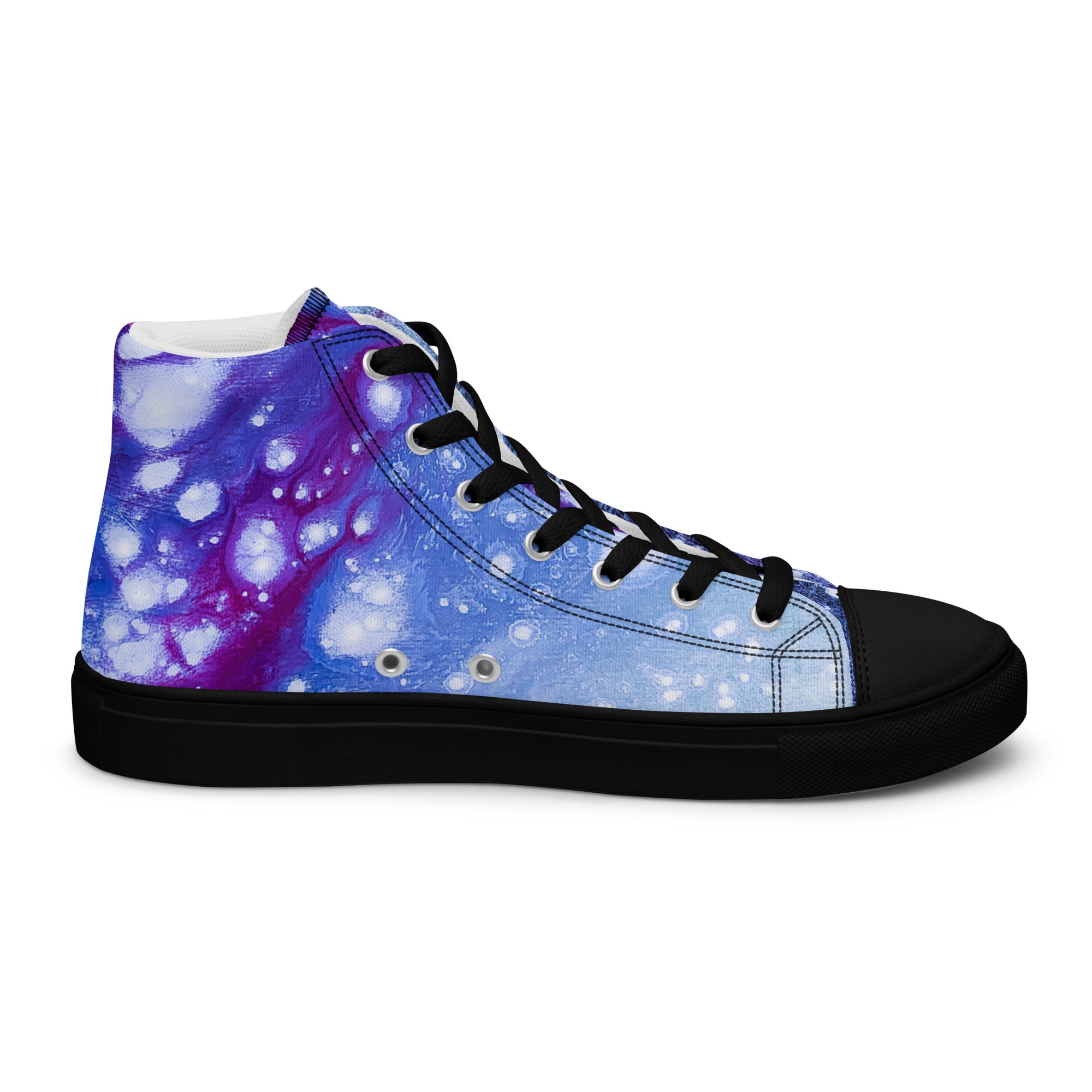 Womyn's High Top- Galaxy Purple