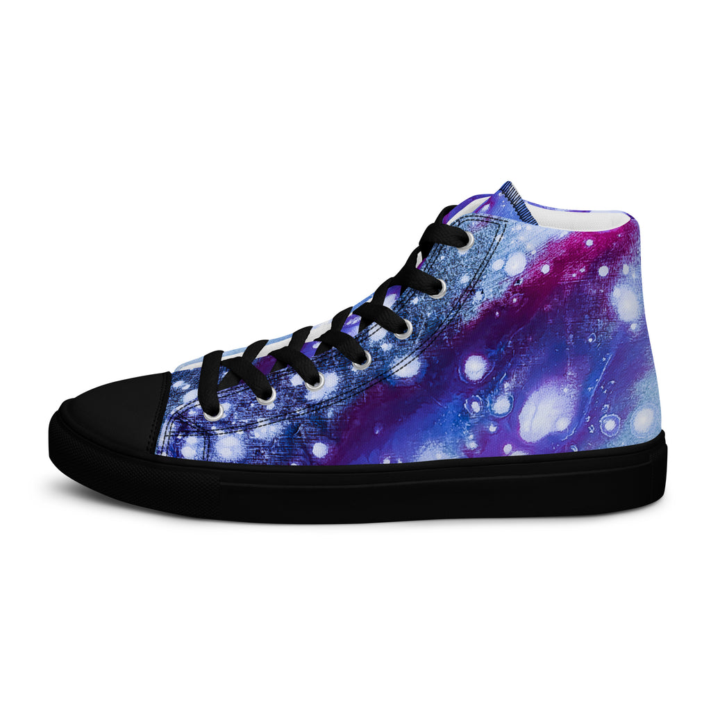 Womyn's High Top- Galaxy Purple