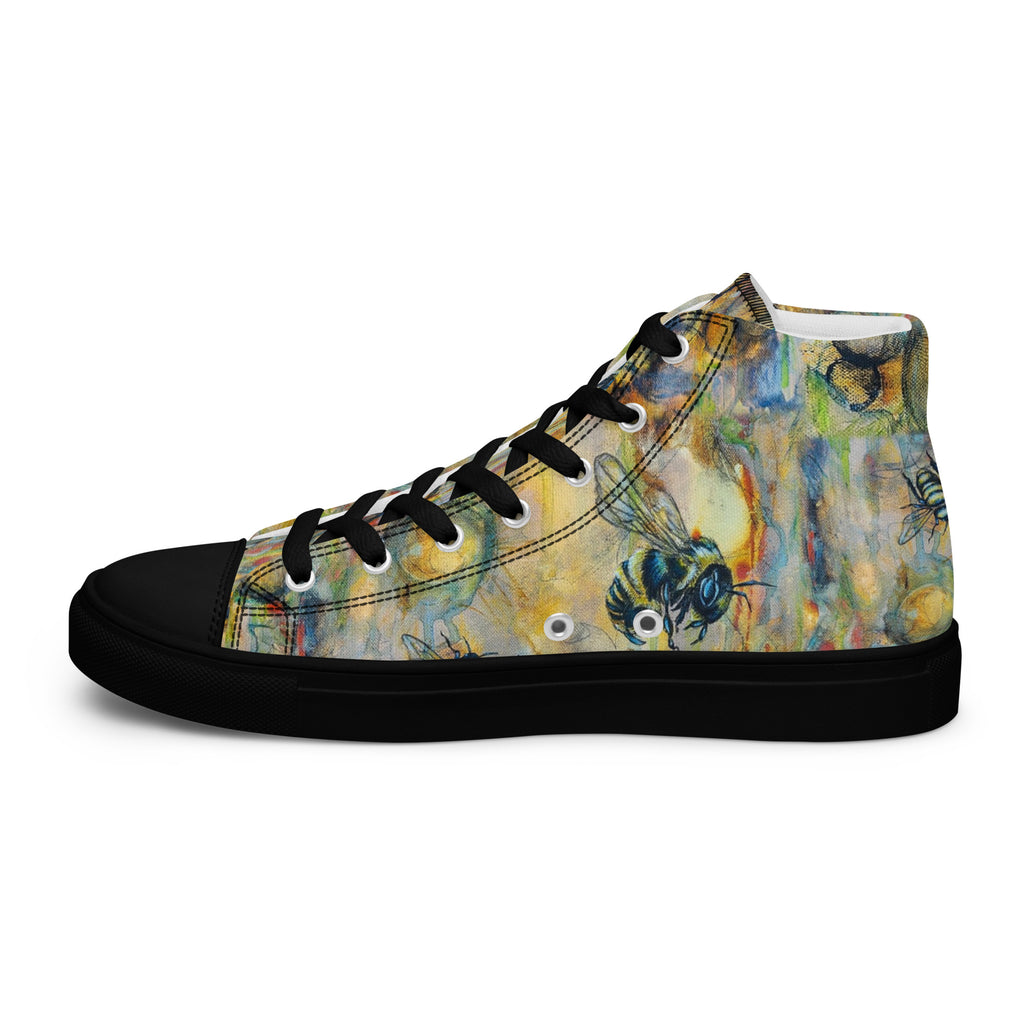 Womyn's High Top- Camp Bee