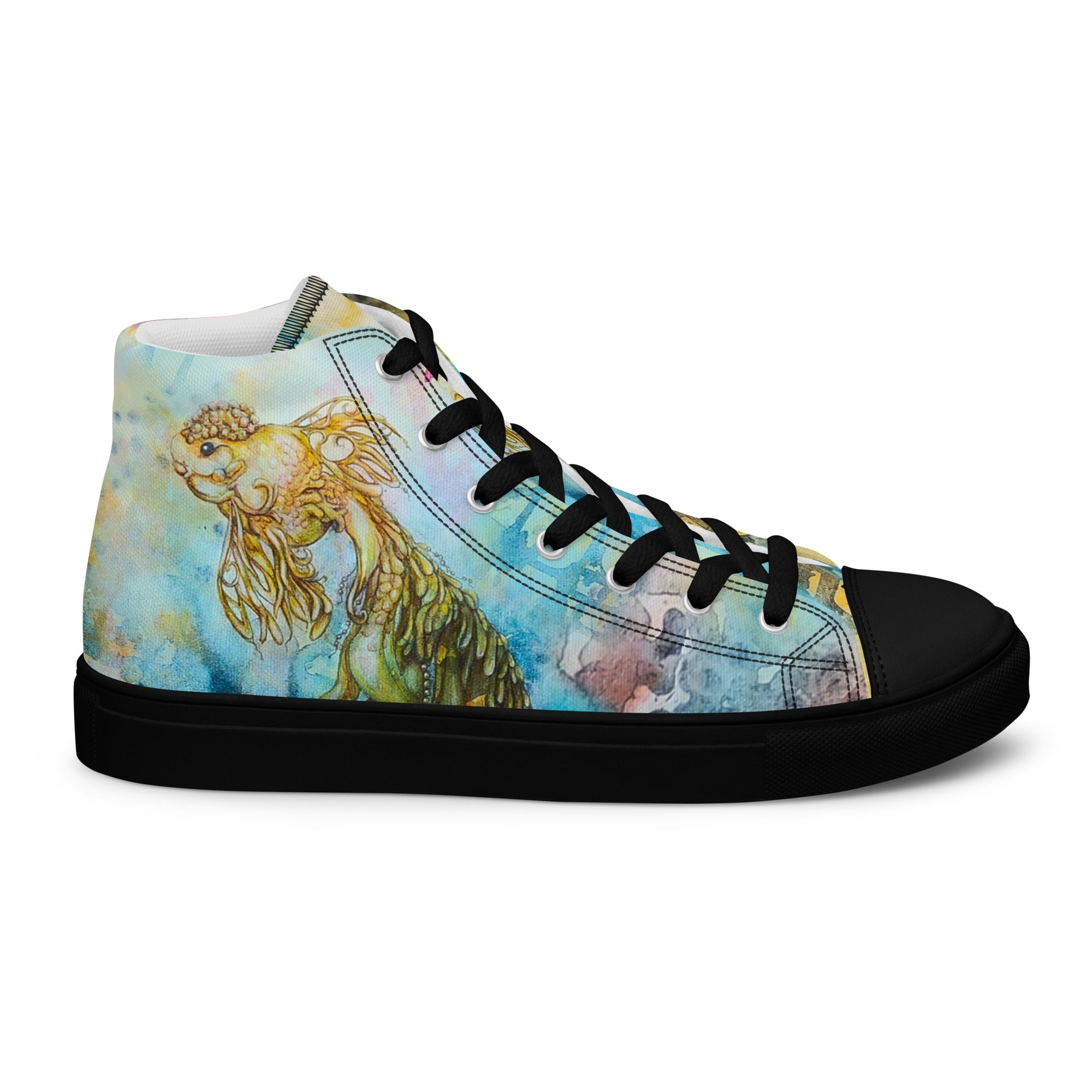 Womyn's High Top- Goldfish