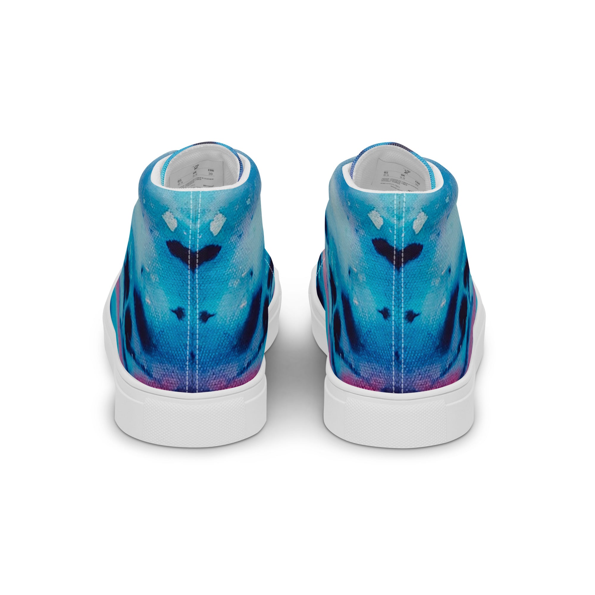 Womyn's High Top- Ink Wind