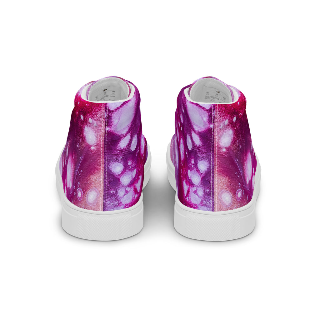 Womyn's High Top- Galaxy Fuchsia