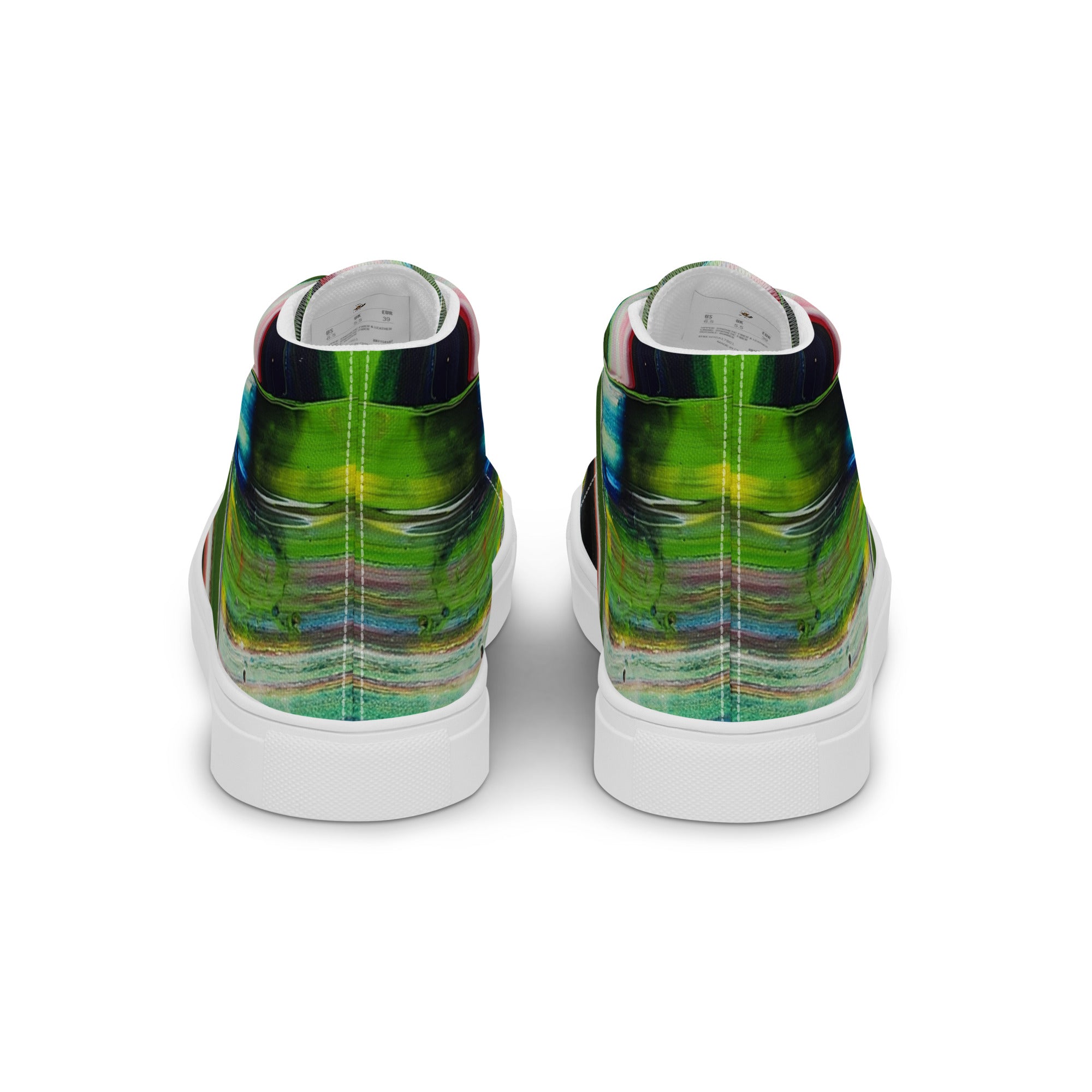 Womyn's High Top- Circus Green