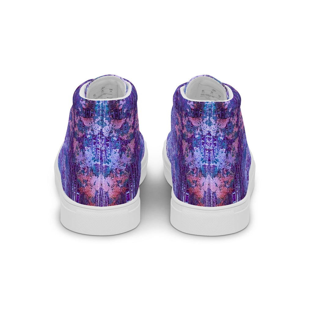 Womyn's High Top- Weave Purple