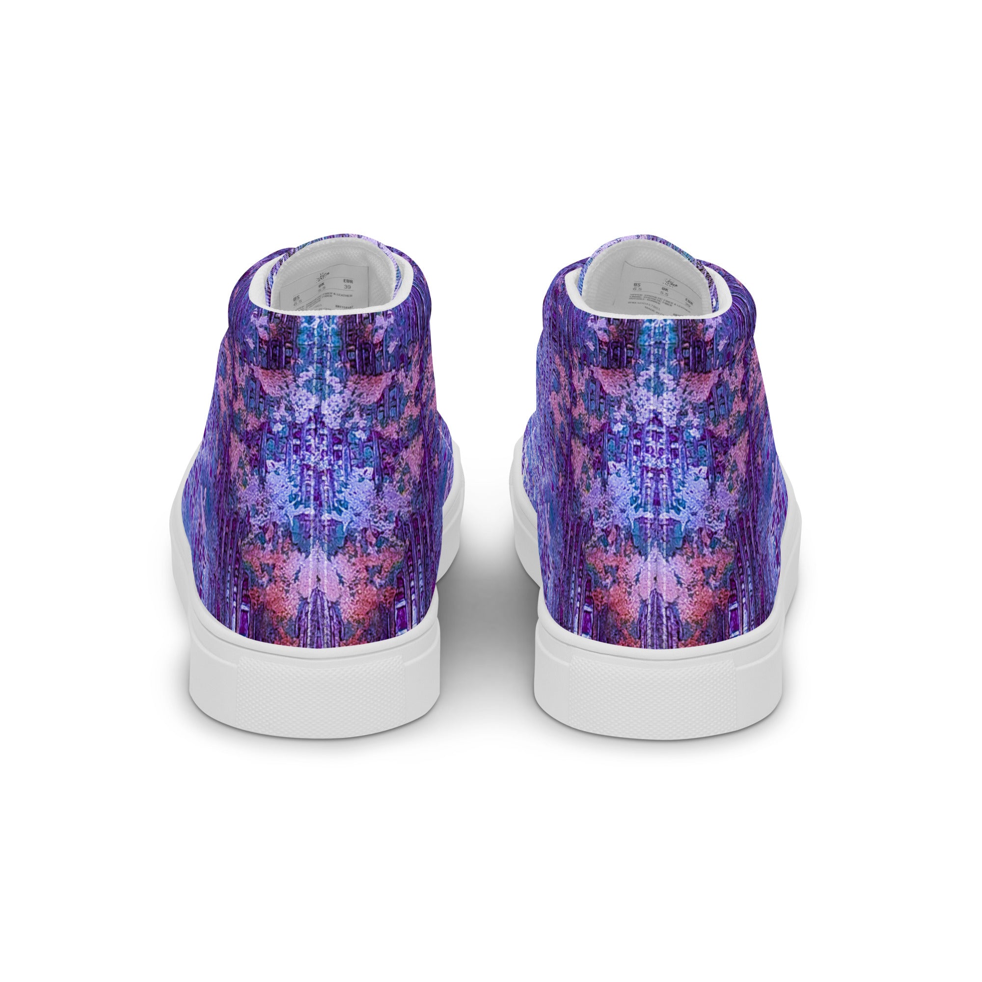 Womyn's High Top- Weave Purple