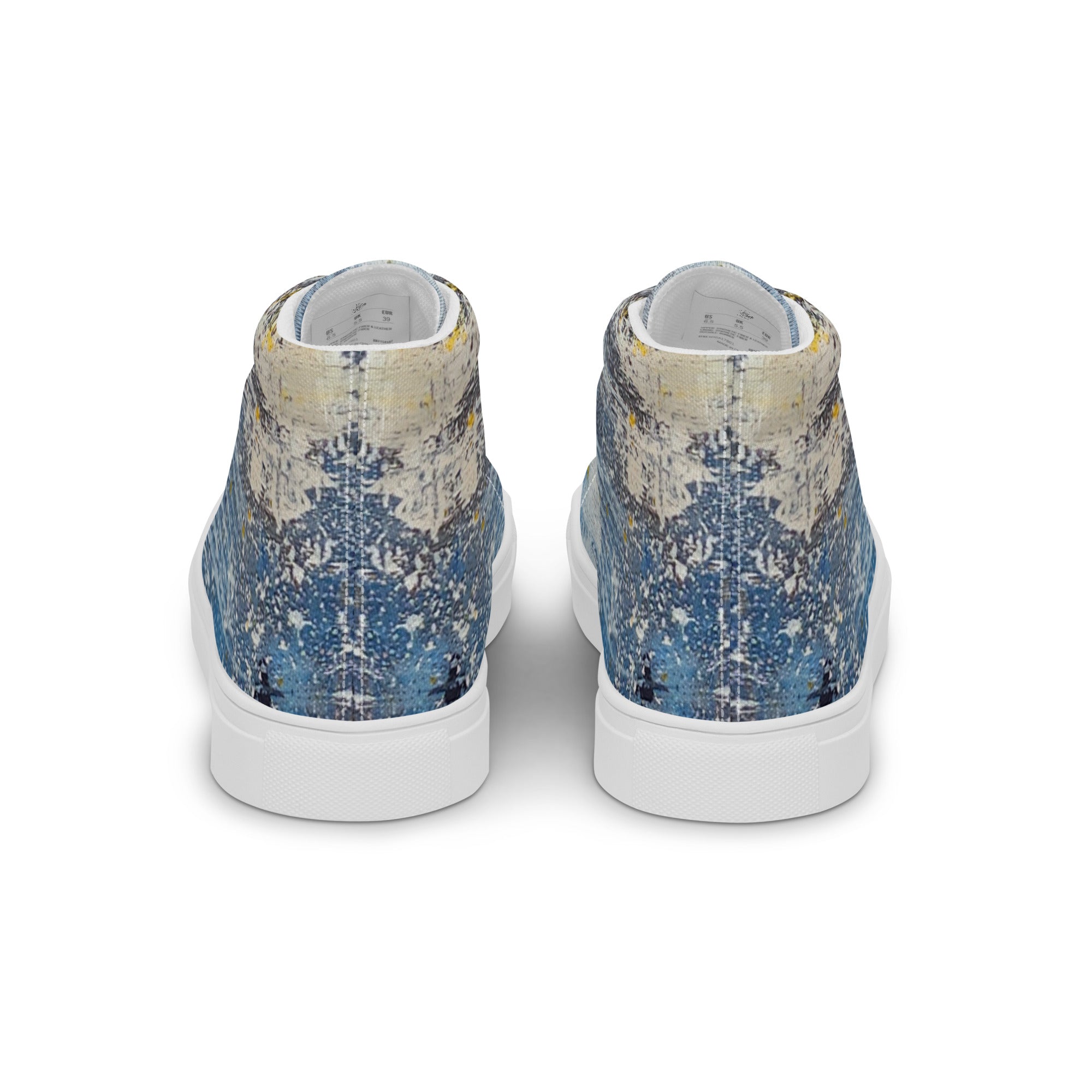 Womyn's High Top- Denim Scrape