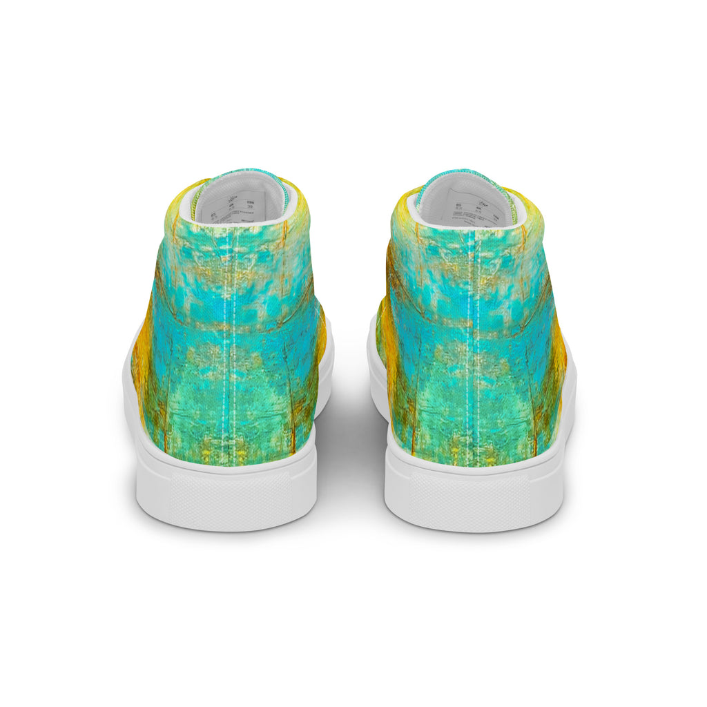 Womyn's High Top- Bright Earth Flow