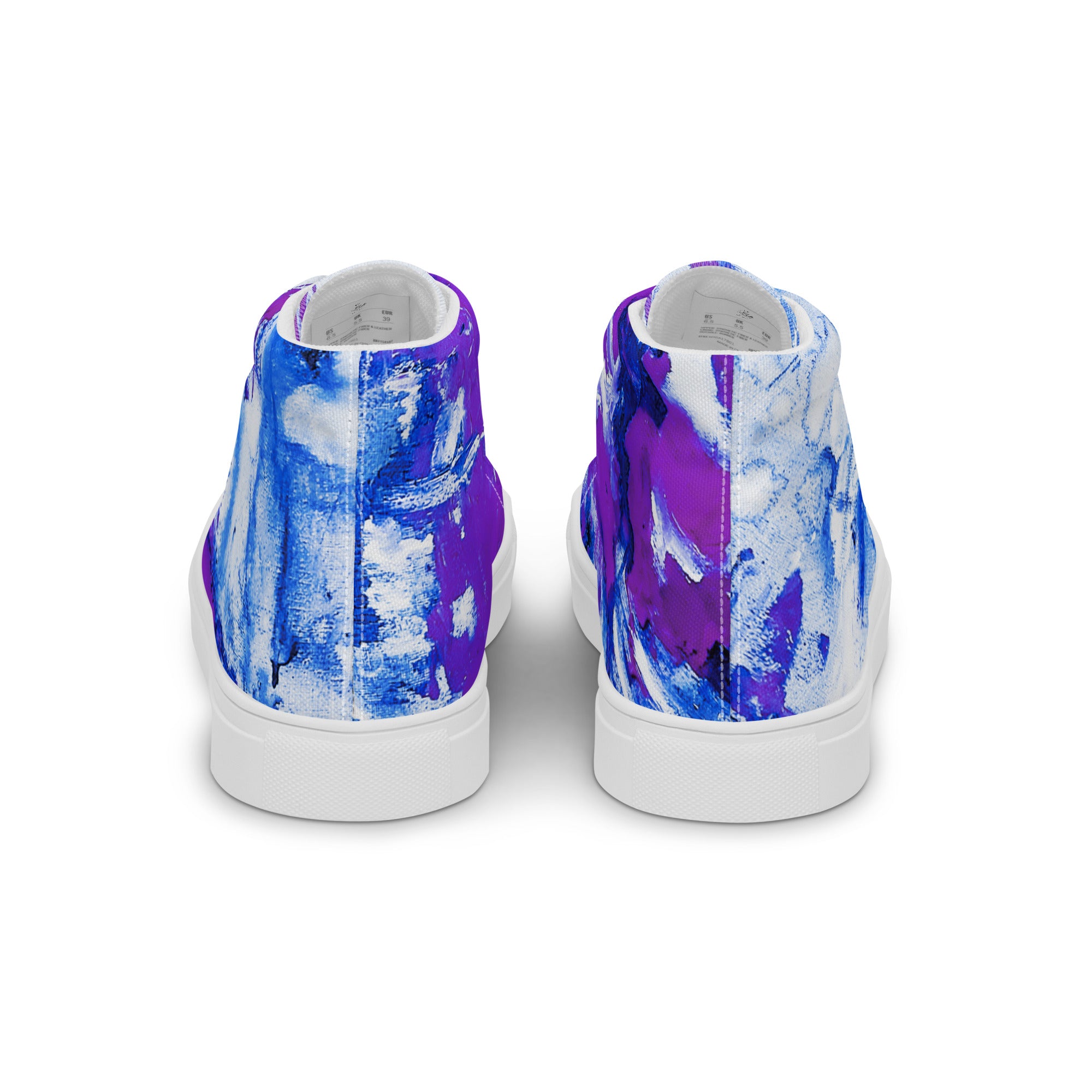 Womyn's High Top- Mismatch Purple