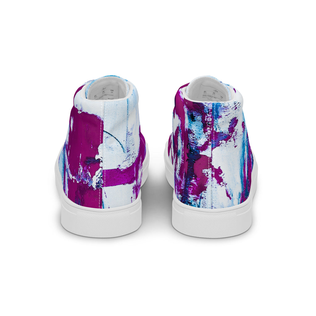Womyn's High Top- Mismatch Turquoise