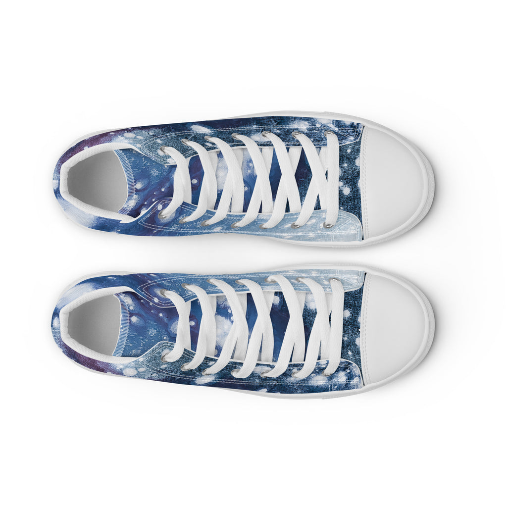 Womyn's High Top- Galaxy Blue