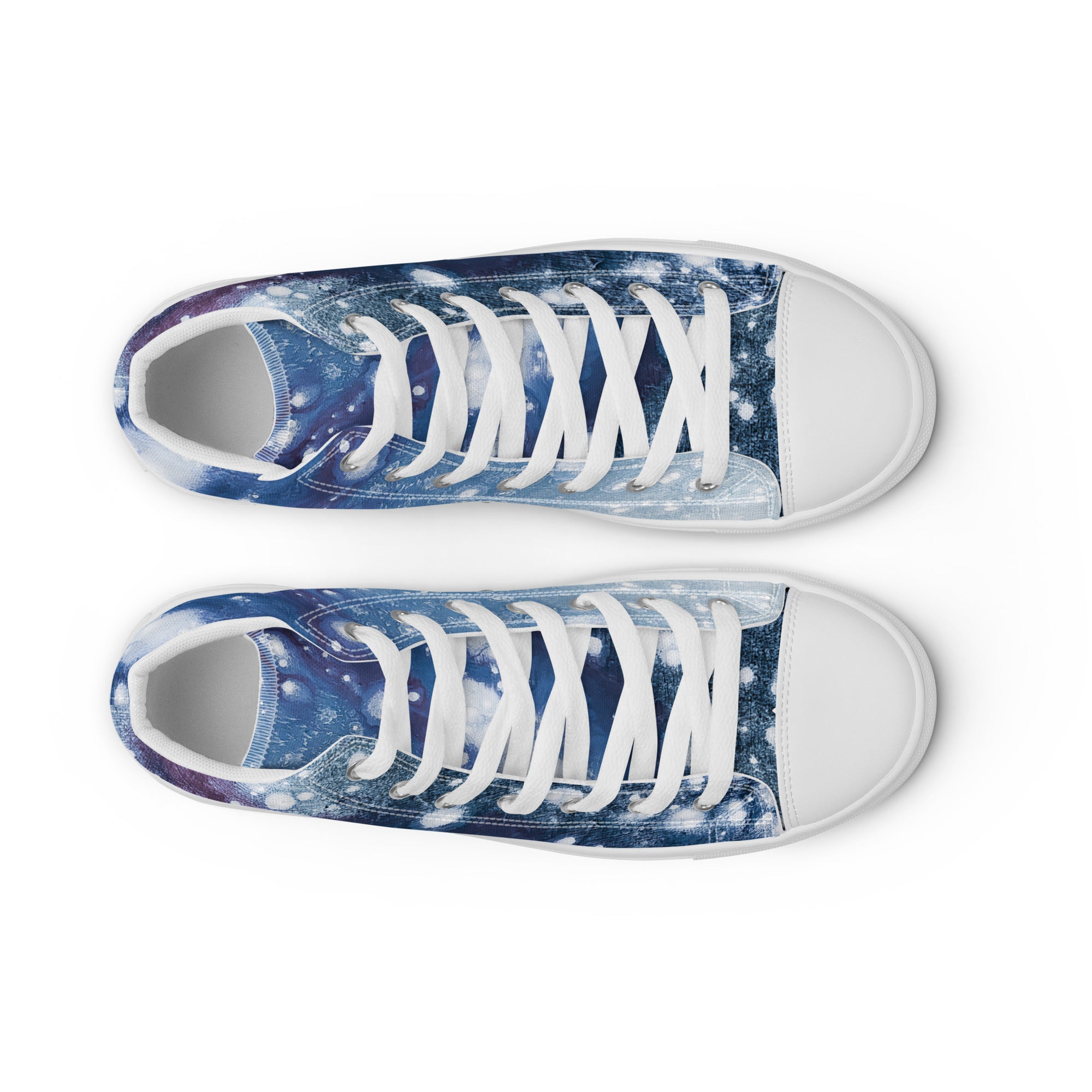 Womyn's High Top- Galaxy Blue