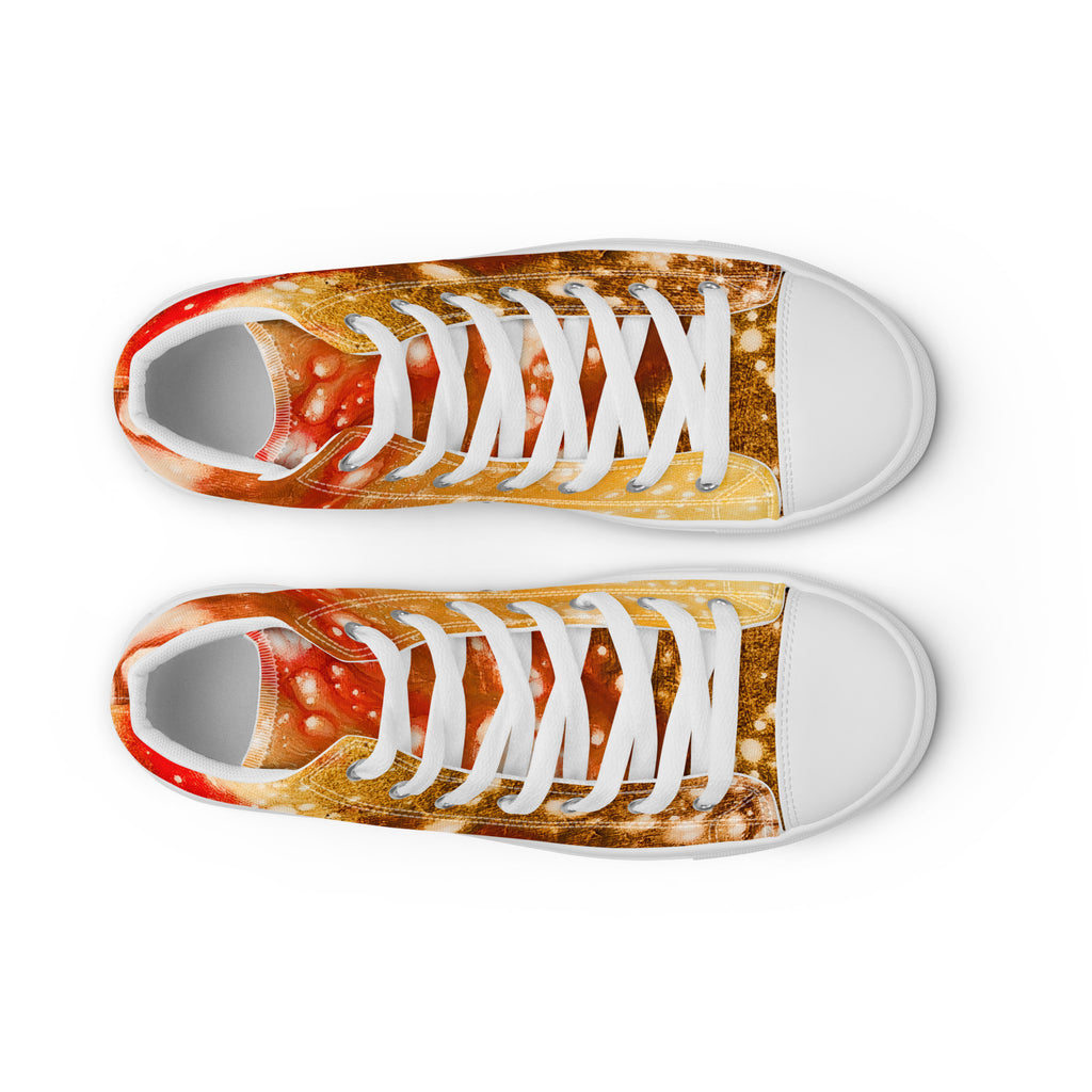 Womyn's High Top- Galaxy Golden