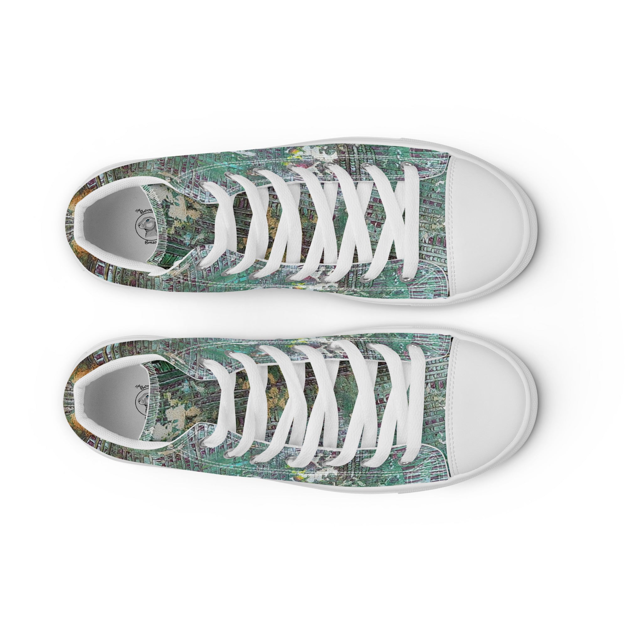 Womyn's High Top- Weave Green