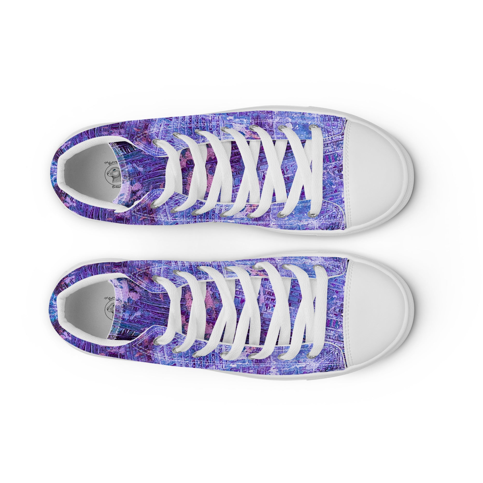 Womyn's High Top- Weave Purple