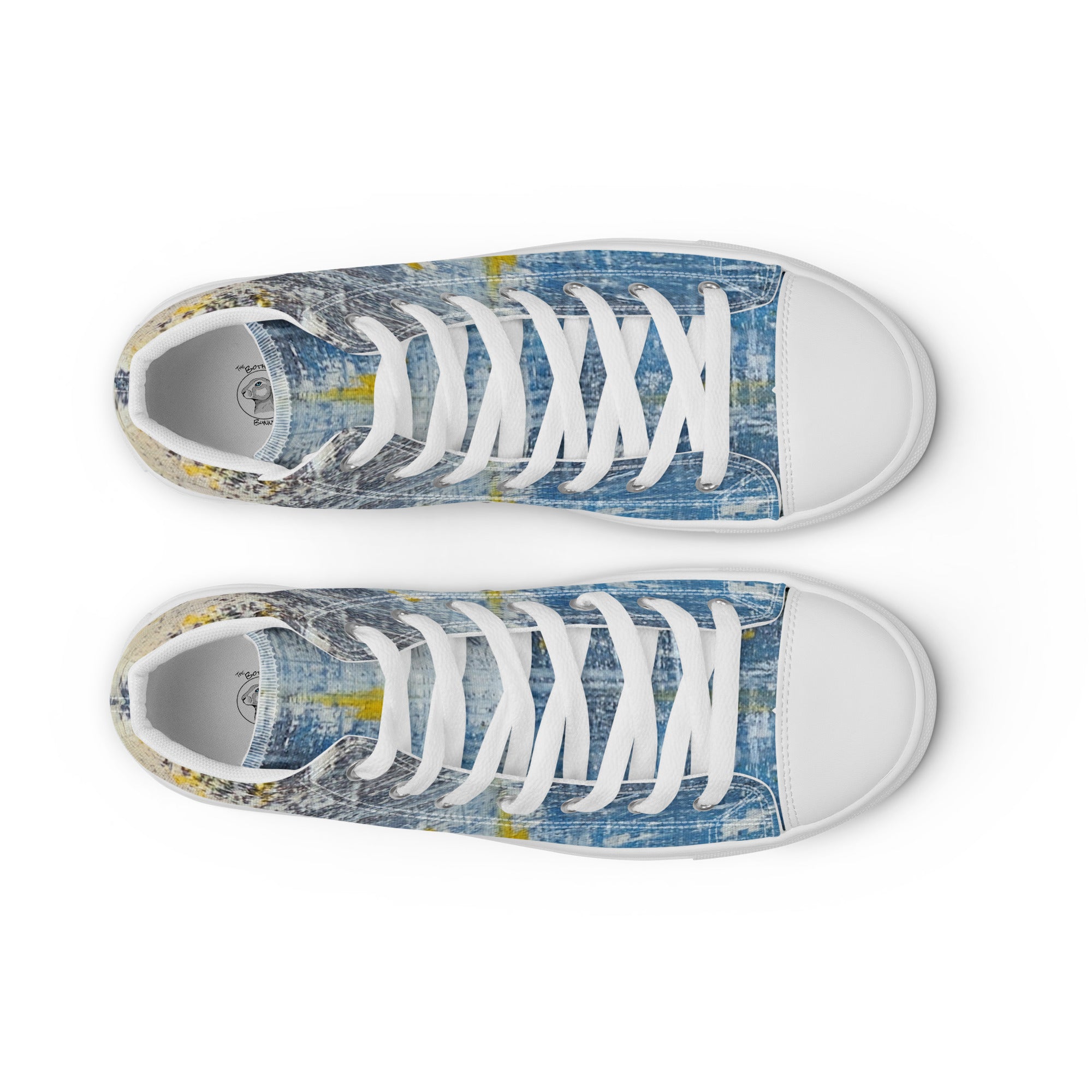 Womyn's High Top- Denim Scrape