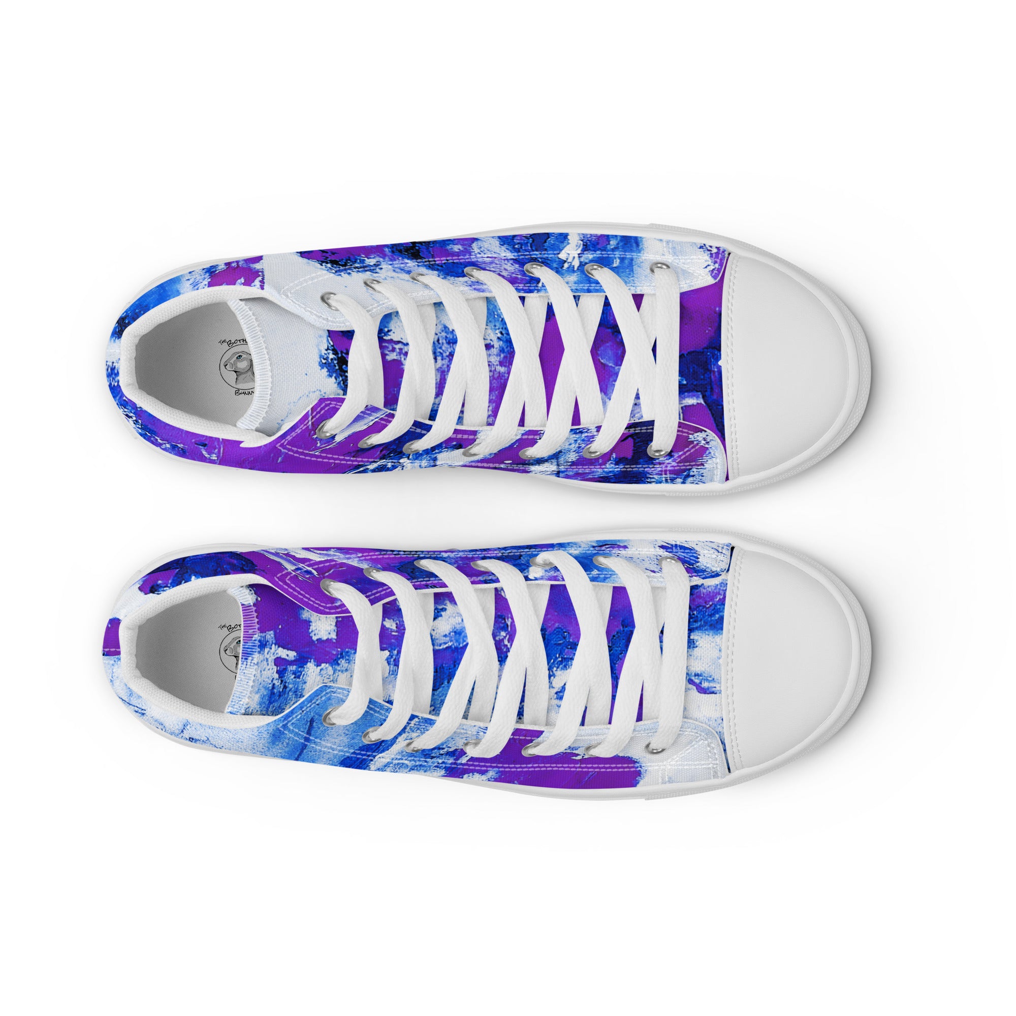 Womyn's High Top- Mismatch Purple