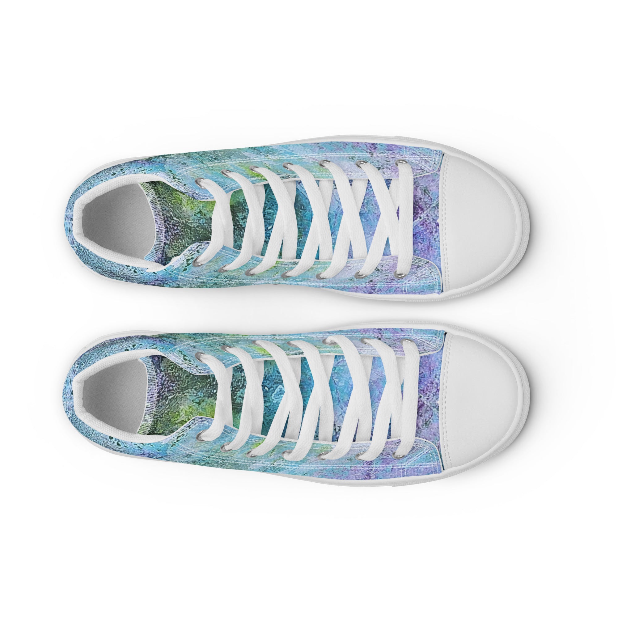 Womyn's High Top- Lagoon