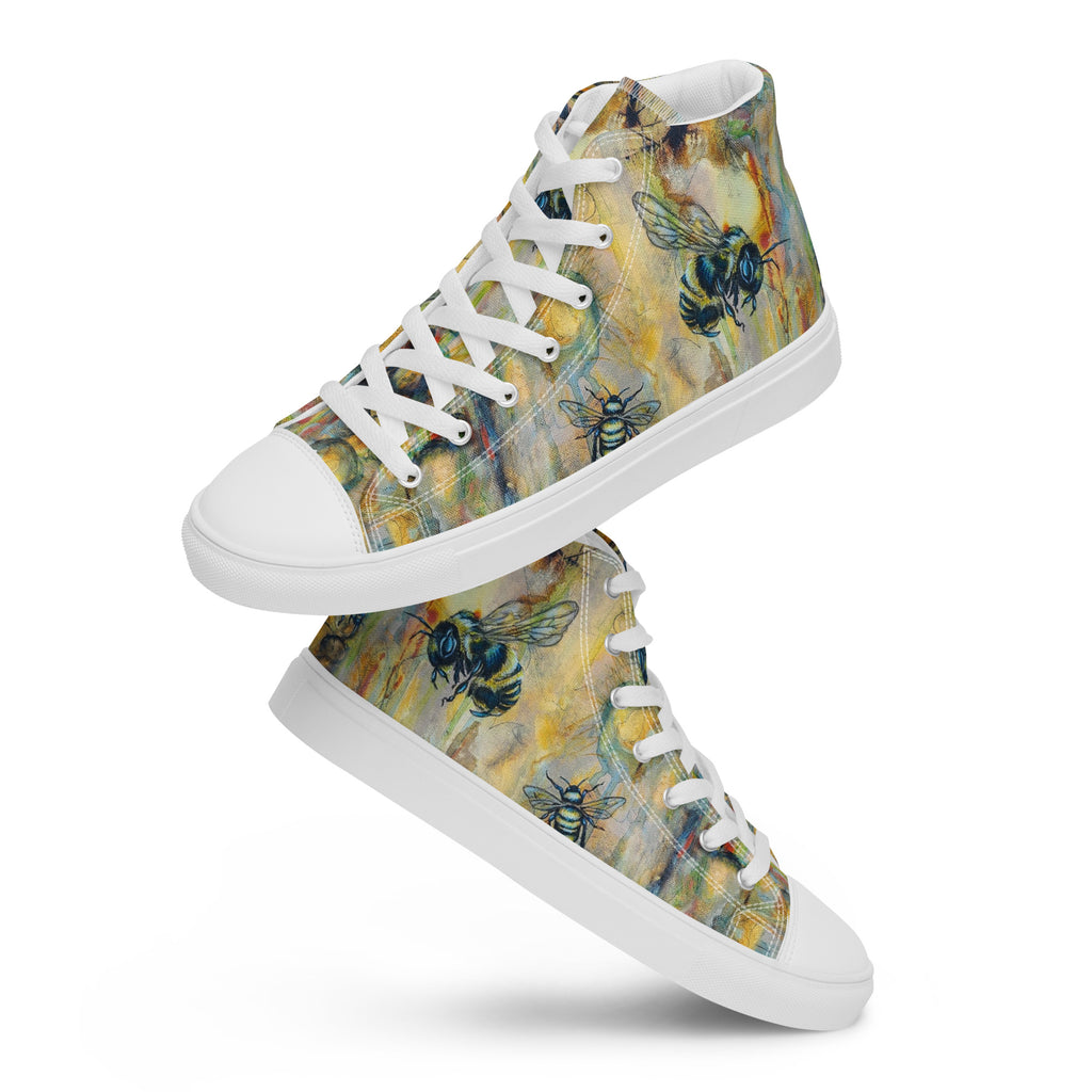 Womyn's High Top- Camp Bee